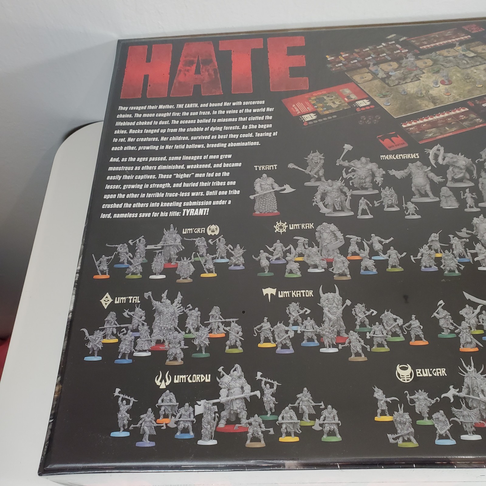 CMON Hate Core Starter Set Board Game Kickstarter Exclusive Adrian Smith New