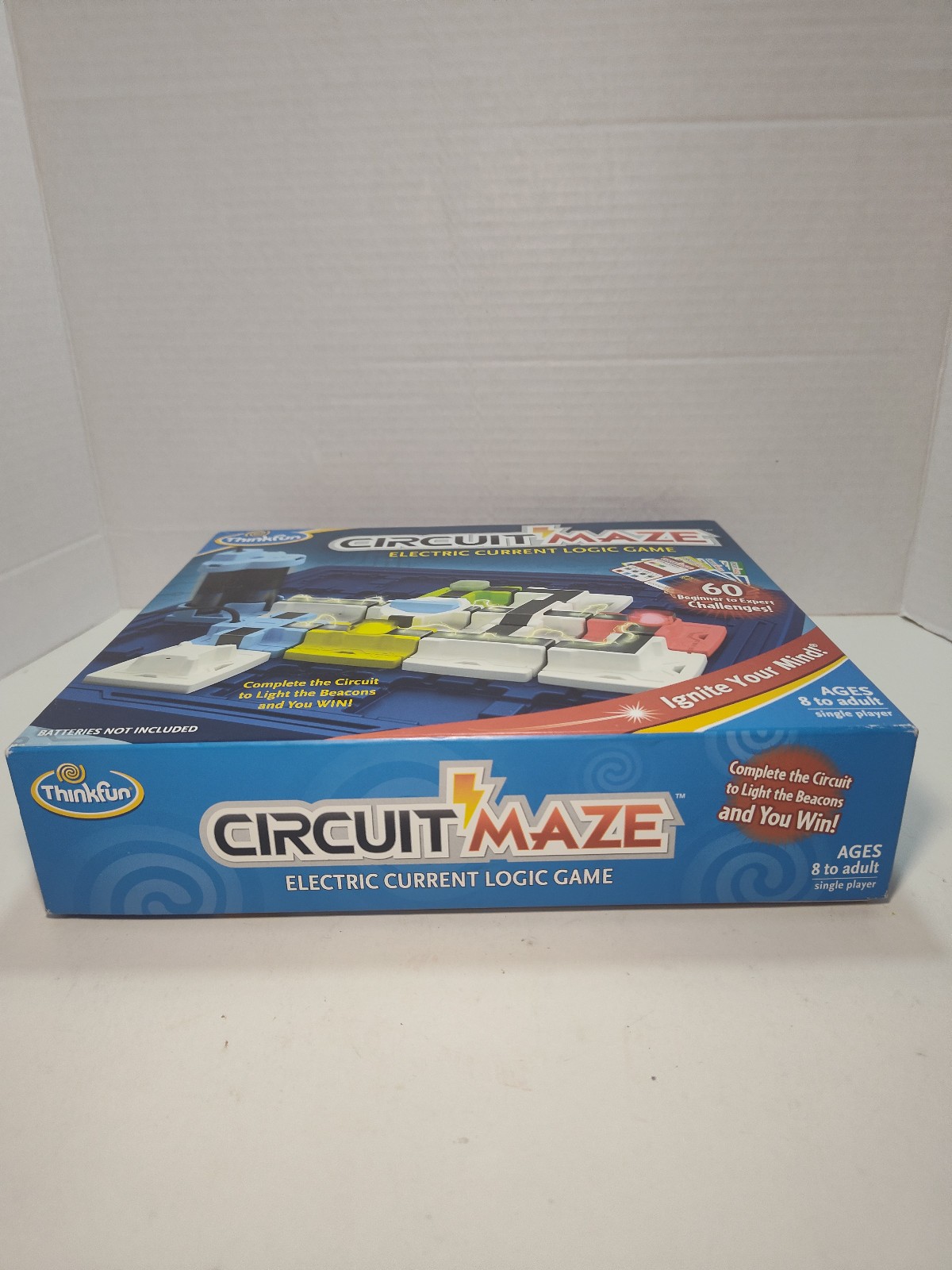 ThinkFun Circuit Maze Electric Current Logic Game STEM Brain Teaser TESTED/COMP