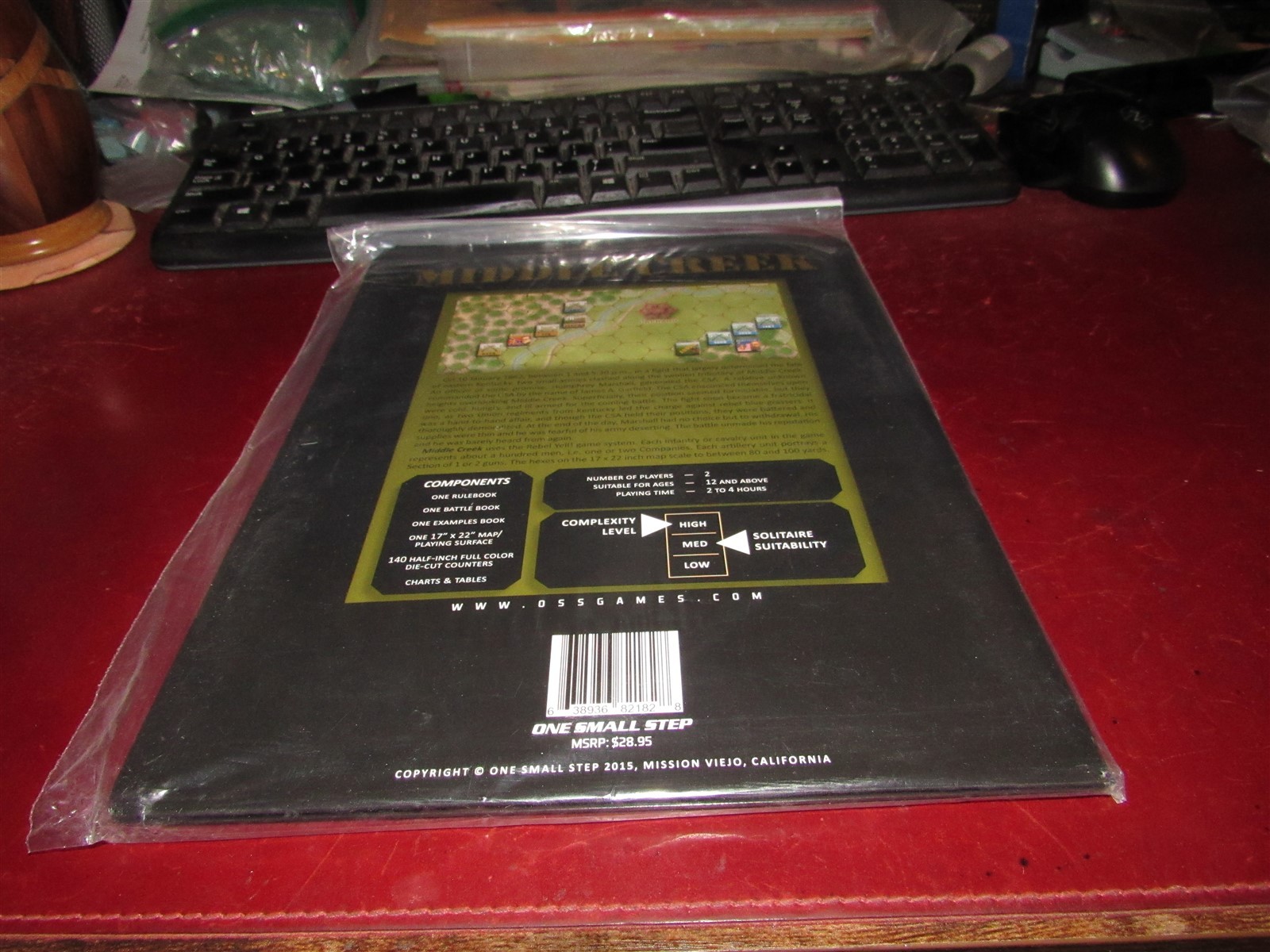 One Small Step: Middle Creek: Unpunched