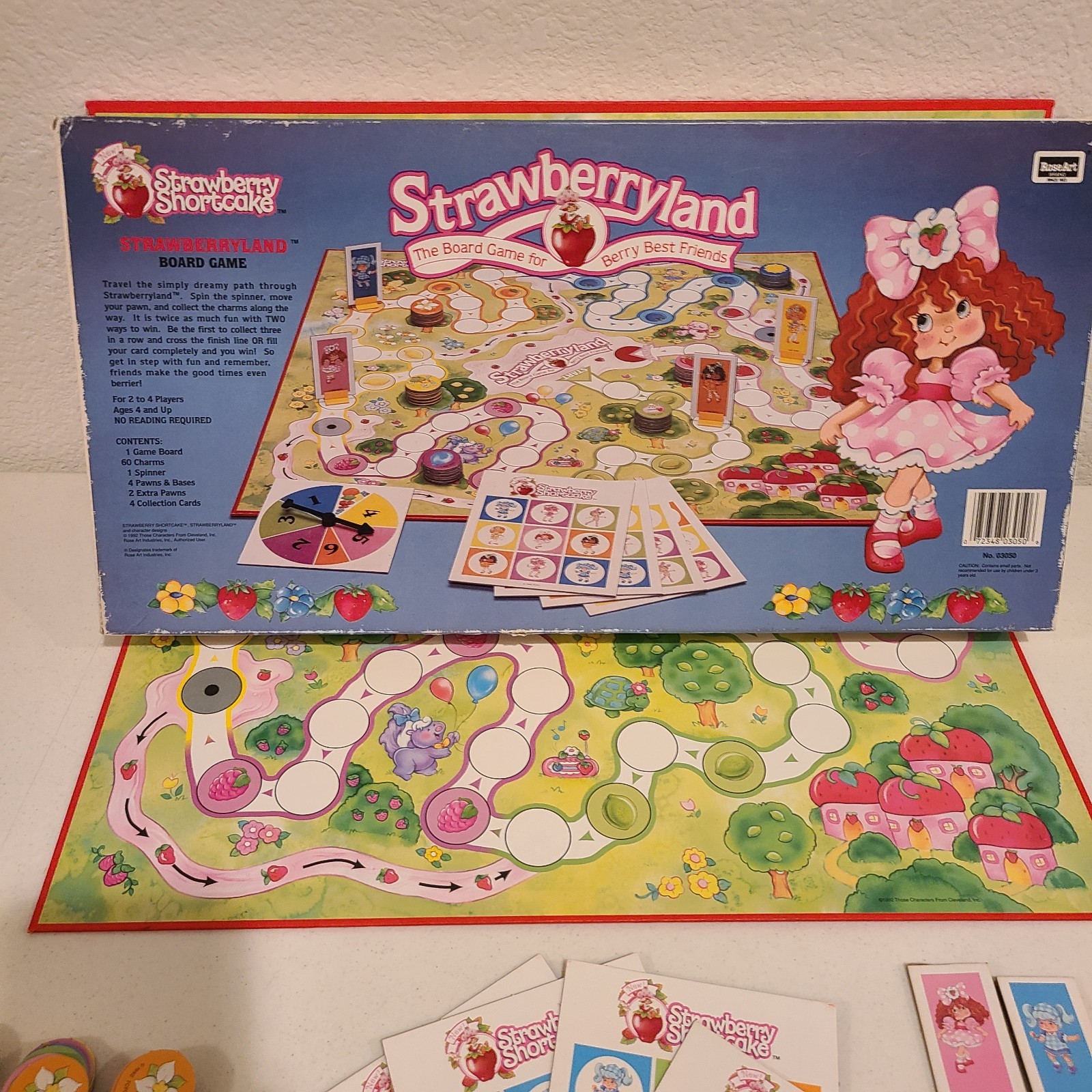 Vintage Strawberry Shortcake Strawberryland Game – Used #1