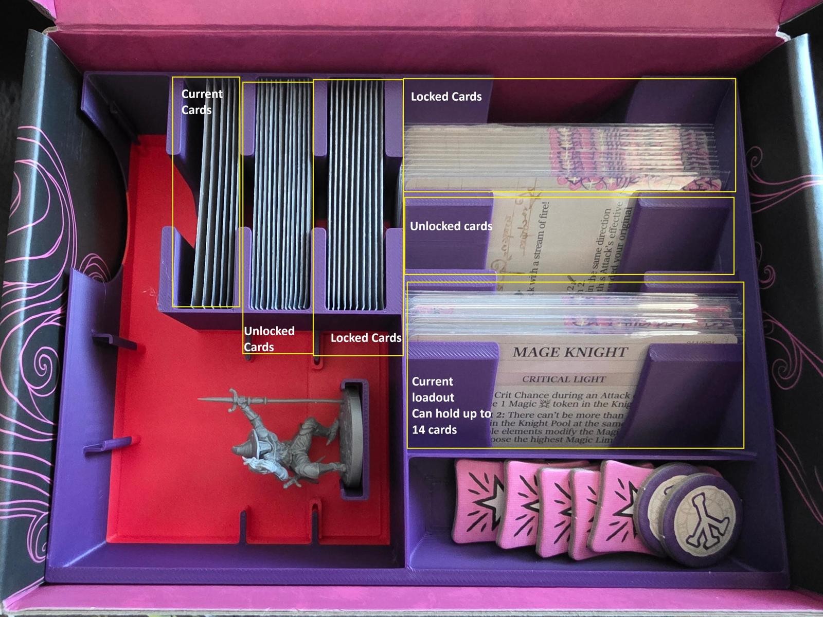 Kingdoms Forlorn Knight Box Insert
