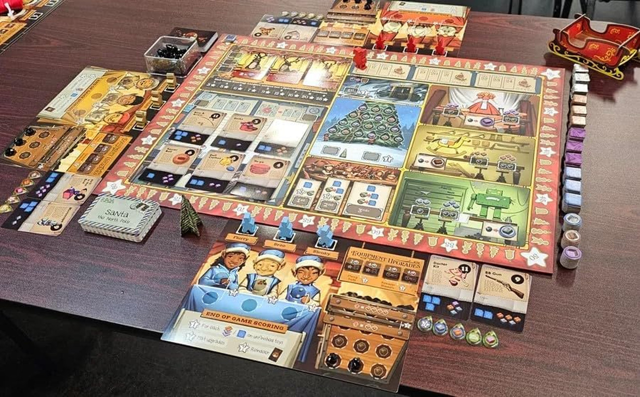 Santa’S Workshop Standard Edition – Christmas-Themed Board Game by Elf Creek