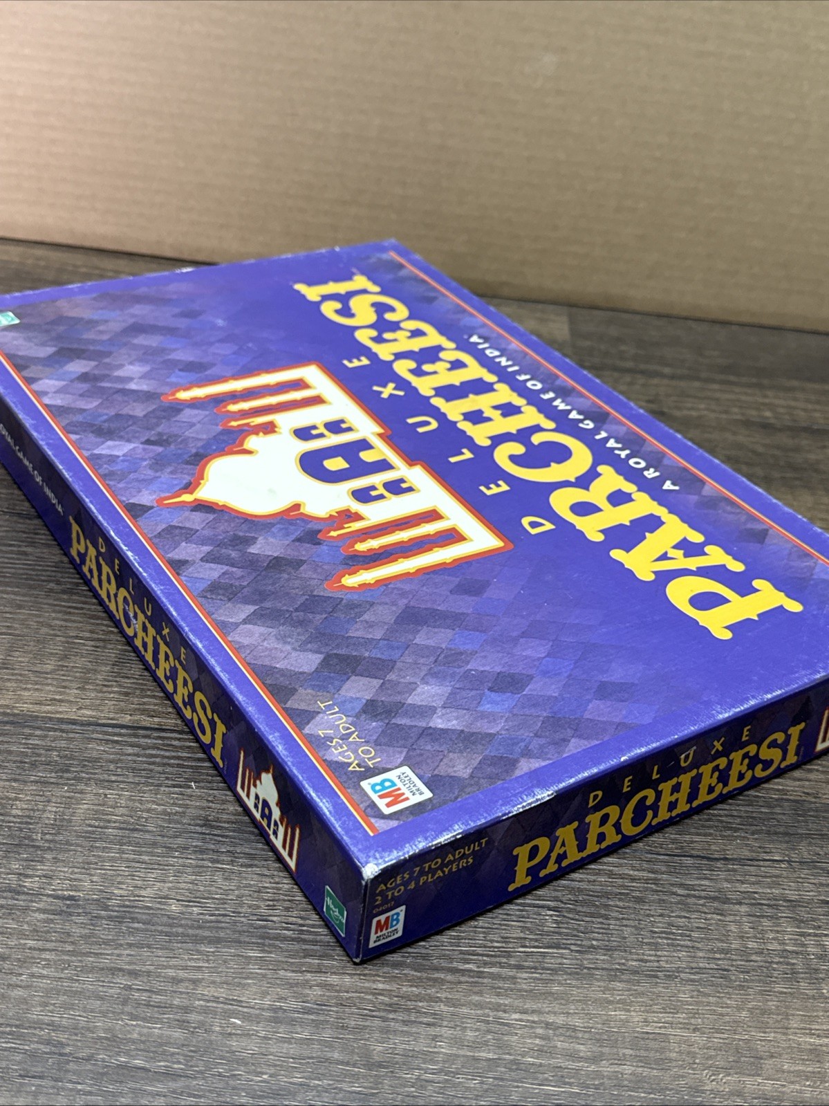 VINTAGE Deluxe Parcheesi COMPLETE Milton Bradley 1989 Classic Strategy