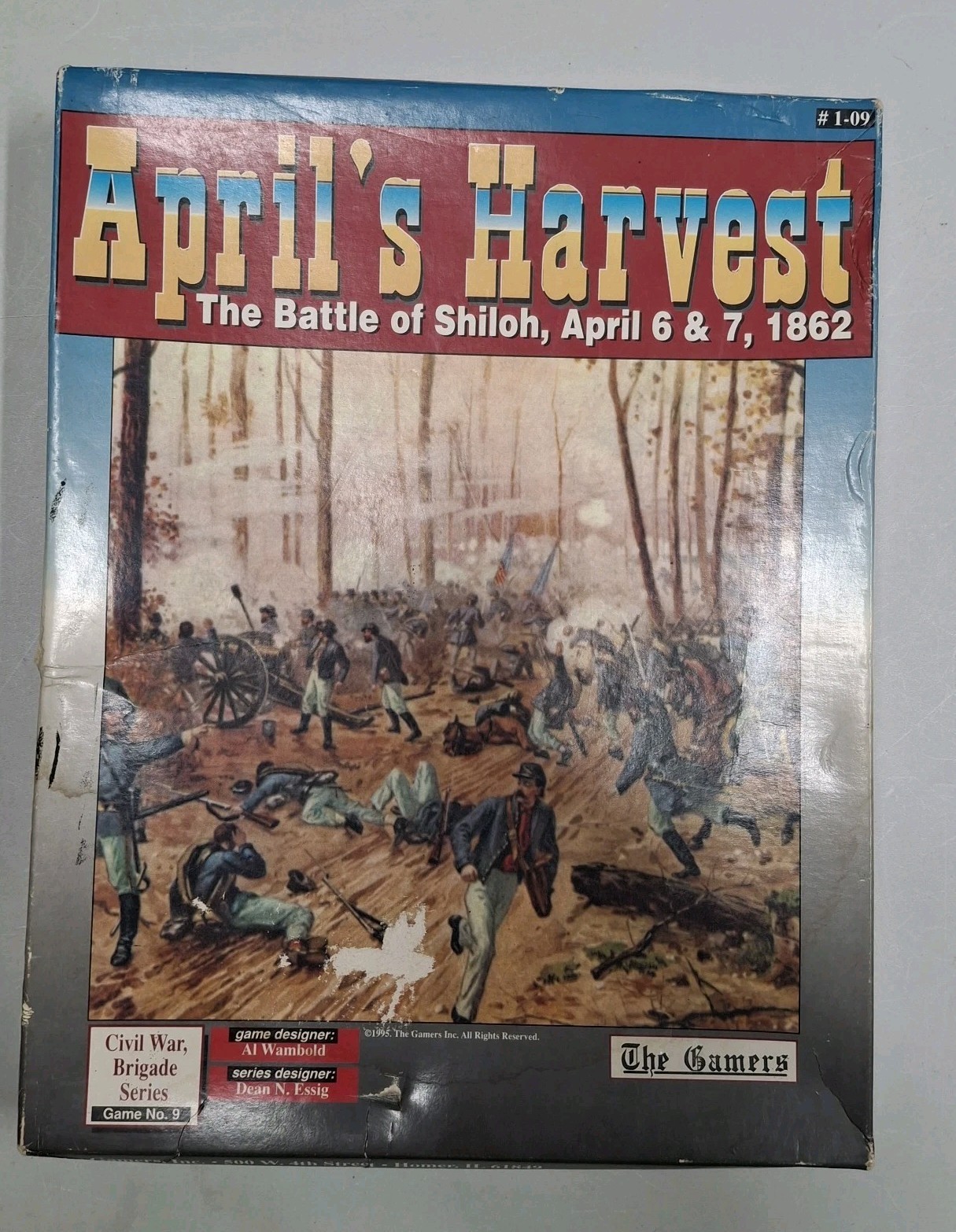 April’s Harvest: The Battle of Shiloh, April 6 & 7, 1862 (Unpunched) CWBS NO. 9