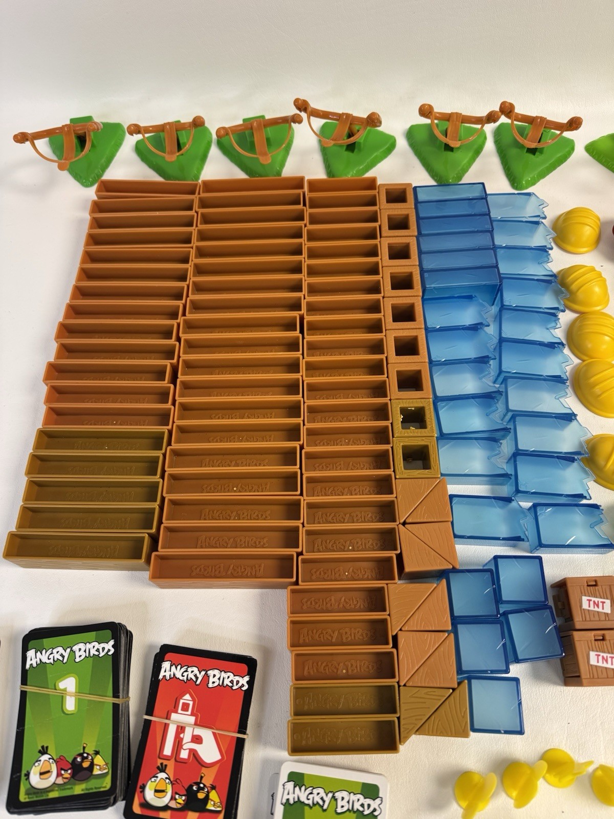 Angry Birds “Knock On Wood” & “On Thin Ice“ Fun Games 2010/11 HUGE Lot 162 Pc+