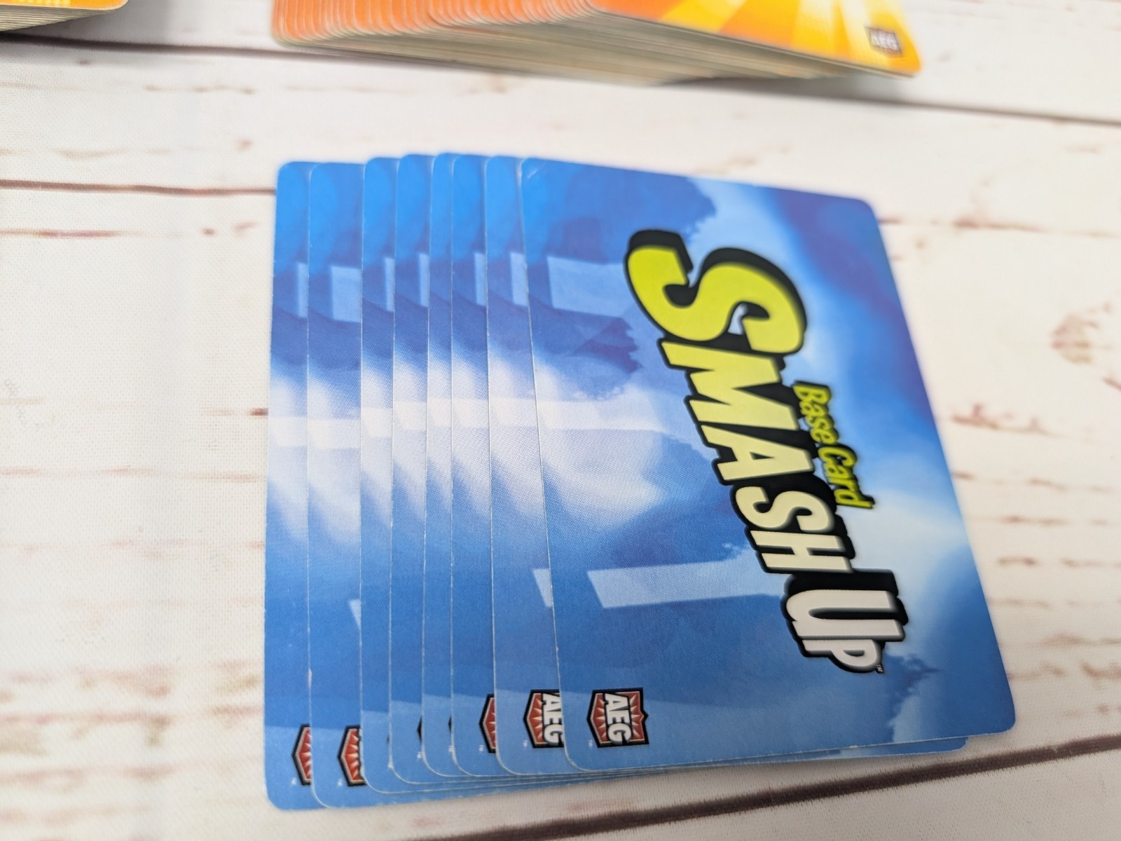 Smash Up Awesome Level 9000 Expansion Board Card Game AEG *No Box, Manual