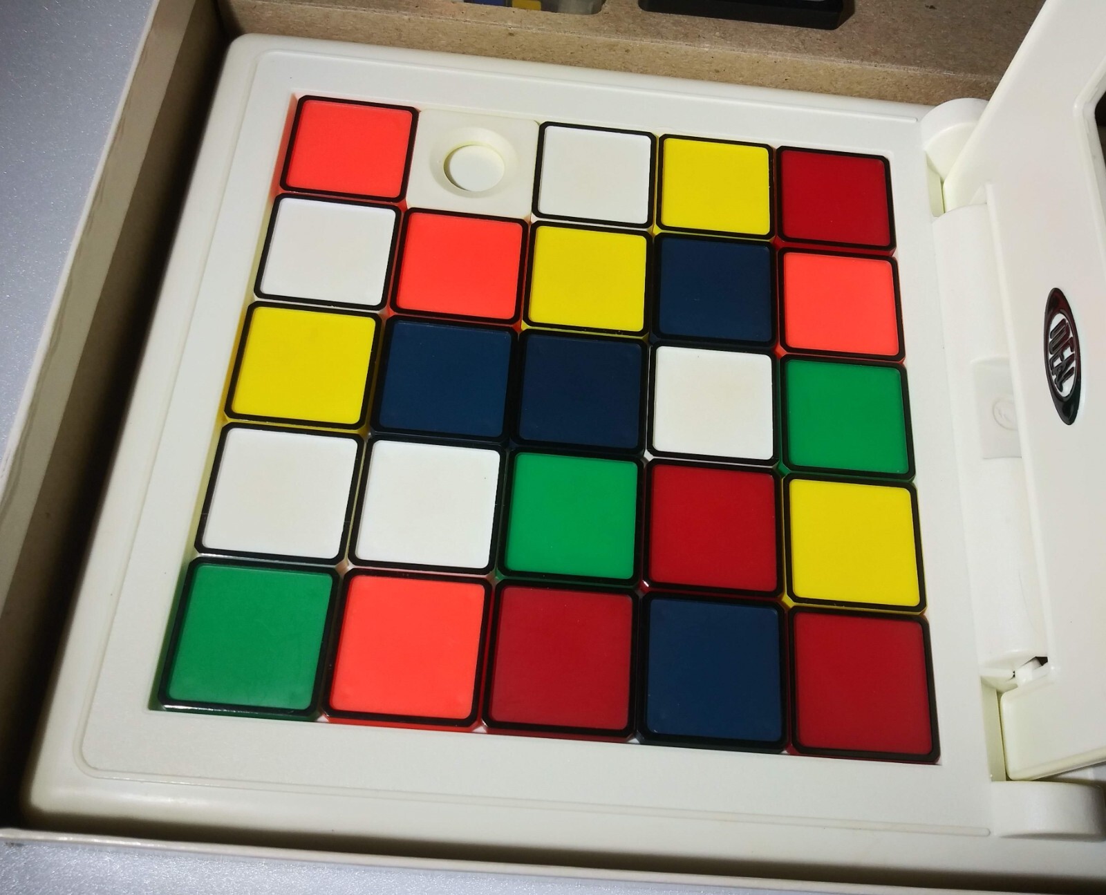 Vintage 1982 Rubiks Race Game By Ideal Complete, Rubiks Cube Face Matching Game