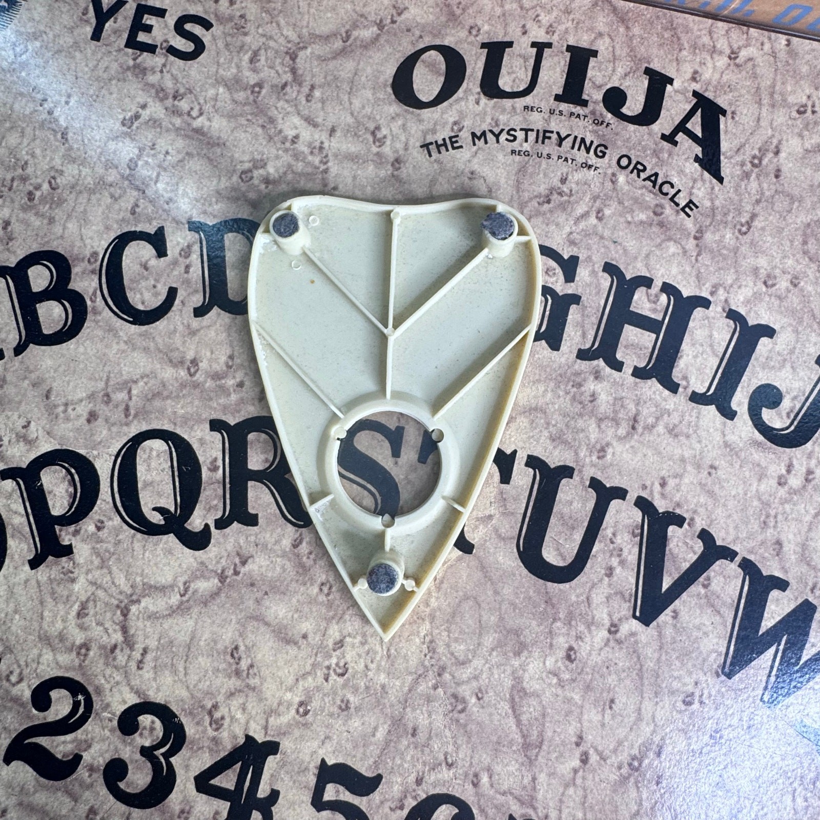 Haunted 1950s OUIJA Board Mystifying Oracle William Fuld Pre Parker Brothers