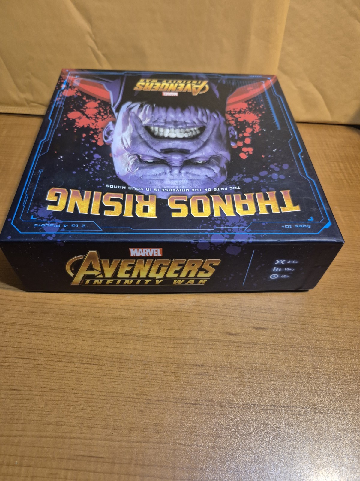 Complete Avengers Infinity War Thanos Rising 2018 USAopoly Dice Board Game