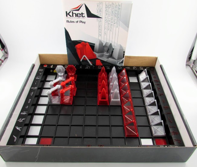 KHET Original 1st Ed. The Laser Game Strategy Board Game Mensa 100% Complete