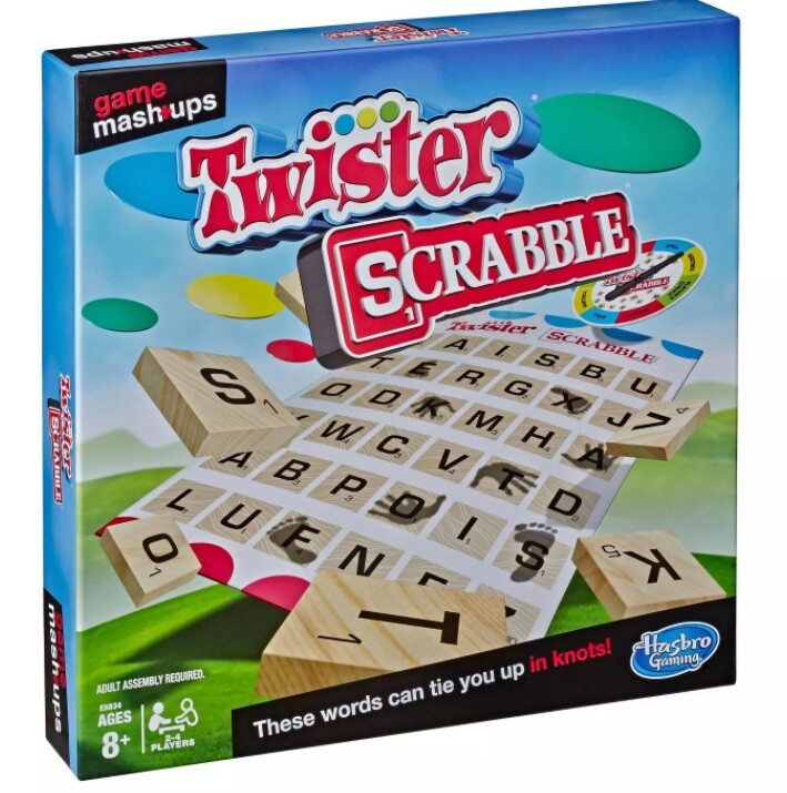 Game Mashups Twister Scrabble Game