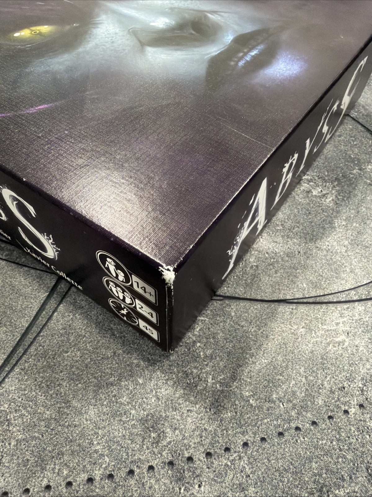 Abyss + Kraken Expansion Complete Board Game Bombyx Purple Cover Bruno Cathala