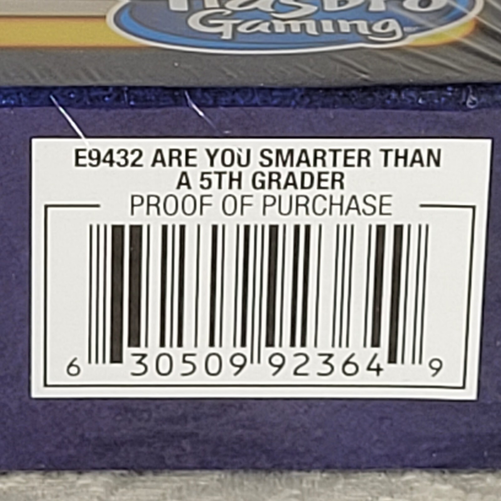 Are You Smarter Than a 5th Grader Board Game Hasbro Kids Ages 8 & Up Trivia New
