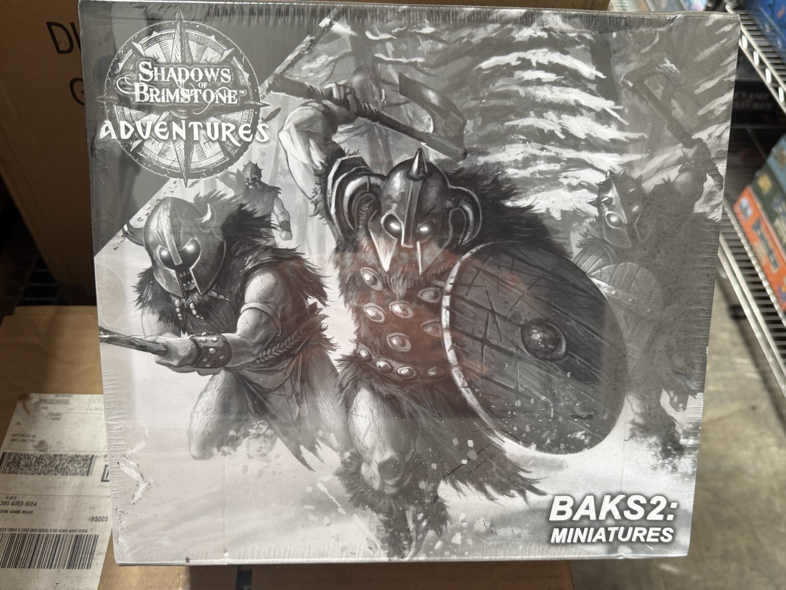Shadows of Brimstone Adventures Kickstarter Warlord Level Pledge NEW SEALED