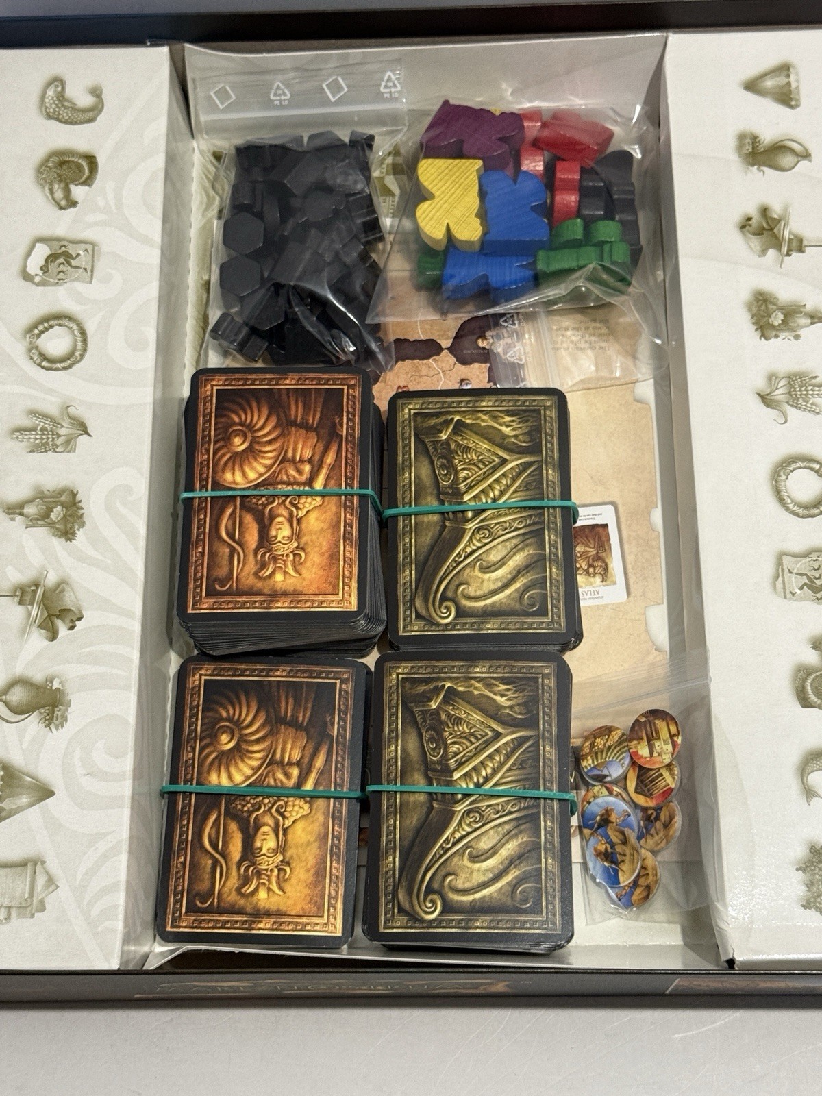 Mare Nostrum Board Game w/ Mythology Expansion Euro Games 2003 – Complete