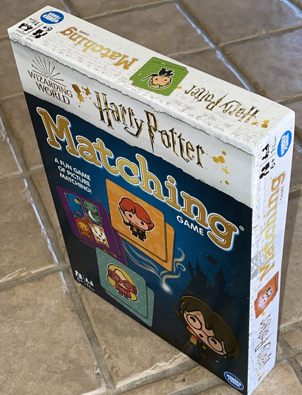 Harry Potter Matching Game Wizarding World Memory Tile Match Family Fun! Nice!