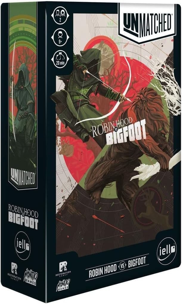 Unmatched: Robin Hood vs Bigfoot • Restoration / Mondo Games • Factory Sealed