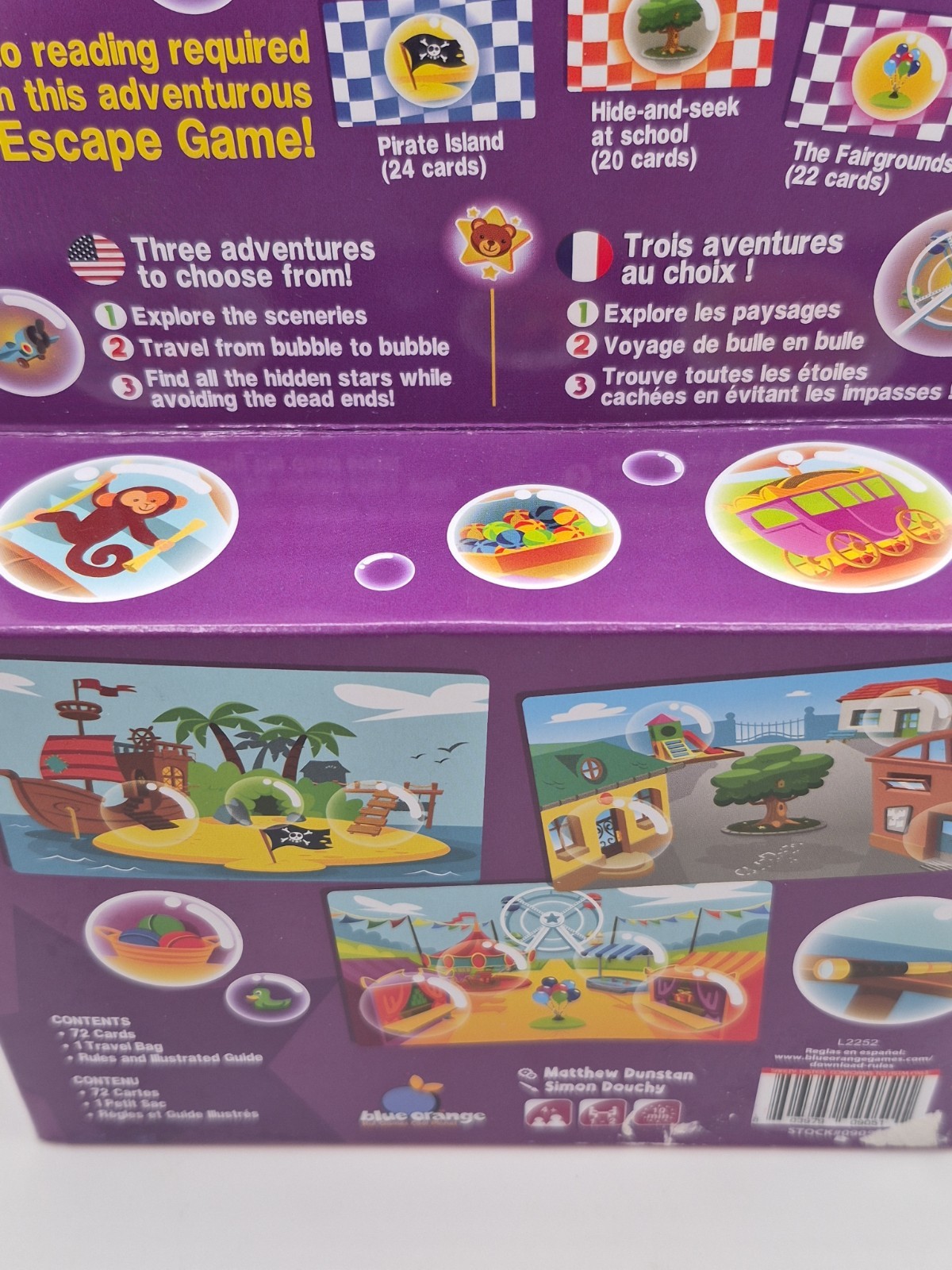 An Escape Game For Kids Bubble Stories Ages 4+ 1 To 2 Players Blue Orange Hot…