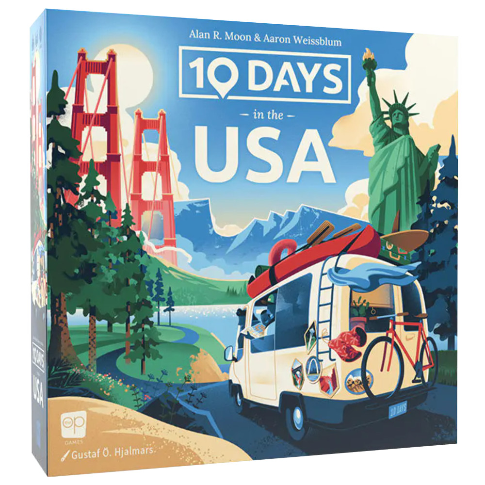 10 Days in the USA – Awesome Games Board Game New!