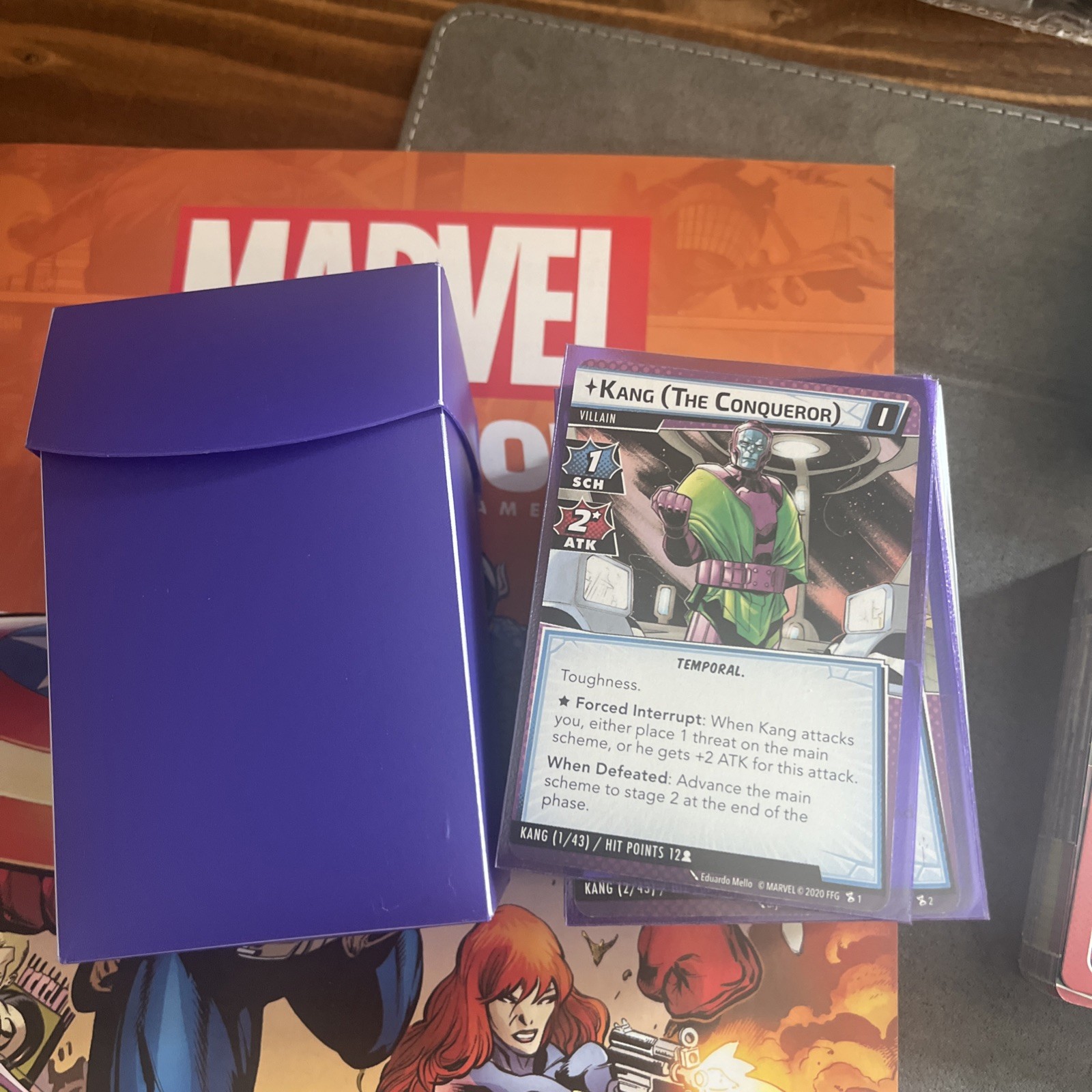 Marvel Champions Card Game Lot – Plus 4 Hero packs, And 2 Scenario Packs!