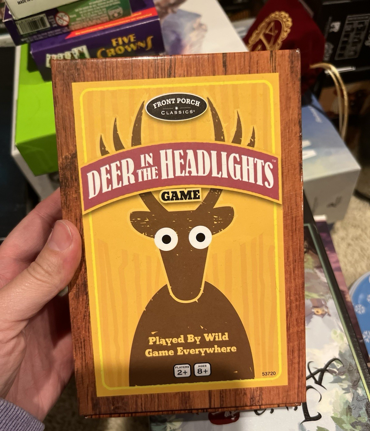Front Porch Classics Deer in the Headlights Travel Size Card Game 2+ Players 8+