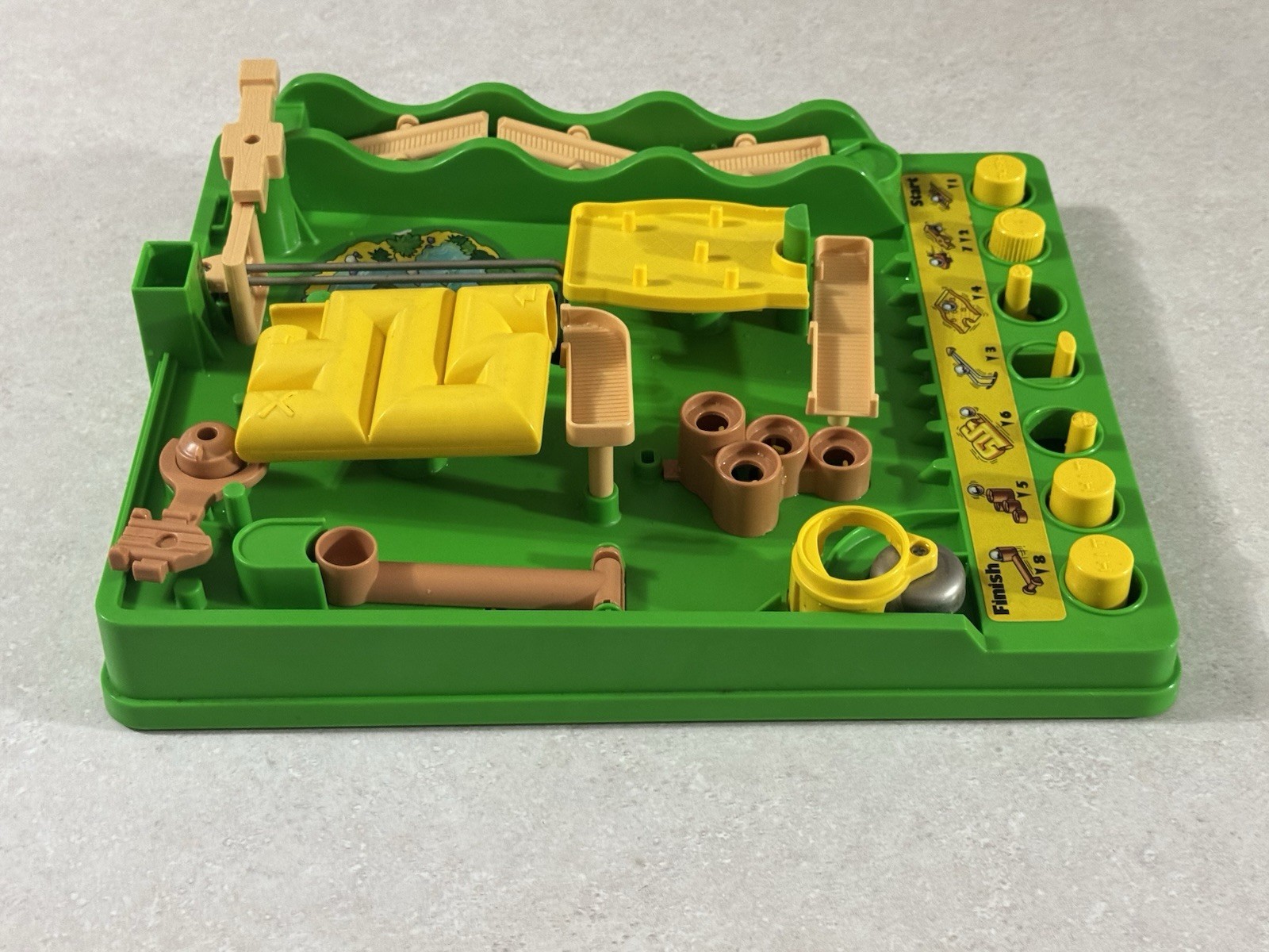 Vintage 1979 Tomy Screwball Scramble Dexterity Tabletop Game – Board Only