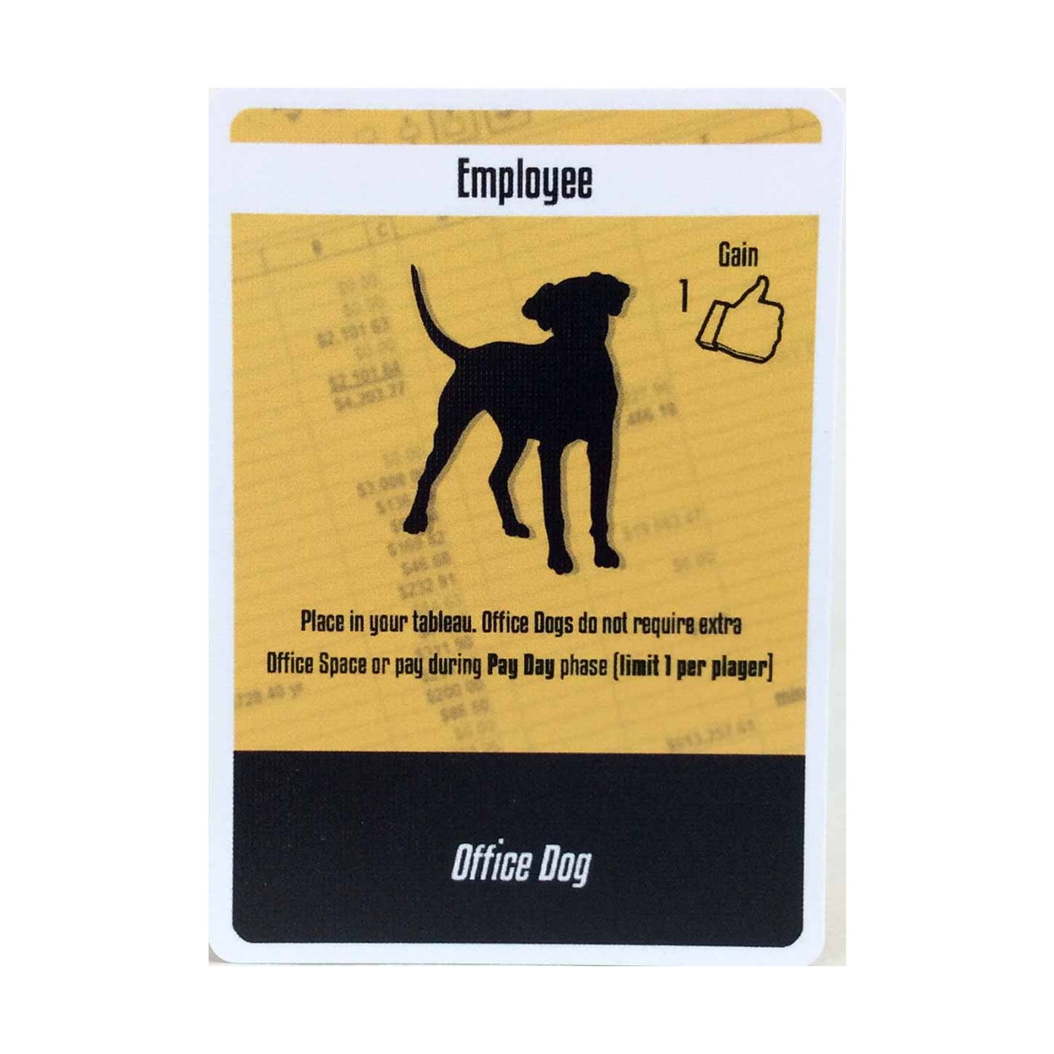 Point ‘n’ Click Boardgame Office Dog Promo Bag NM