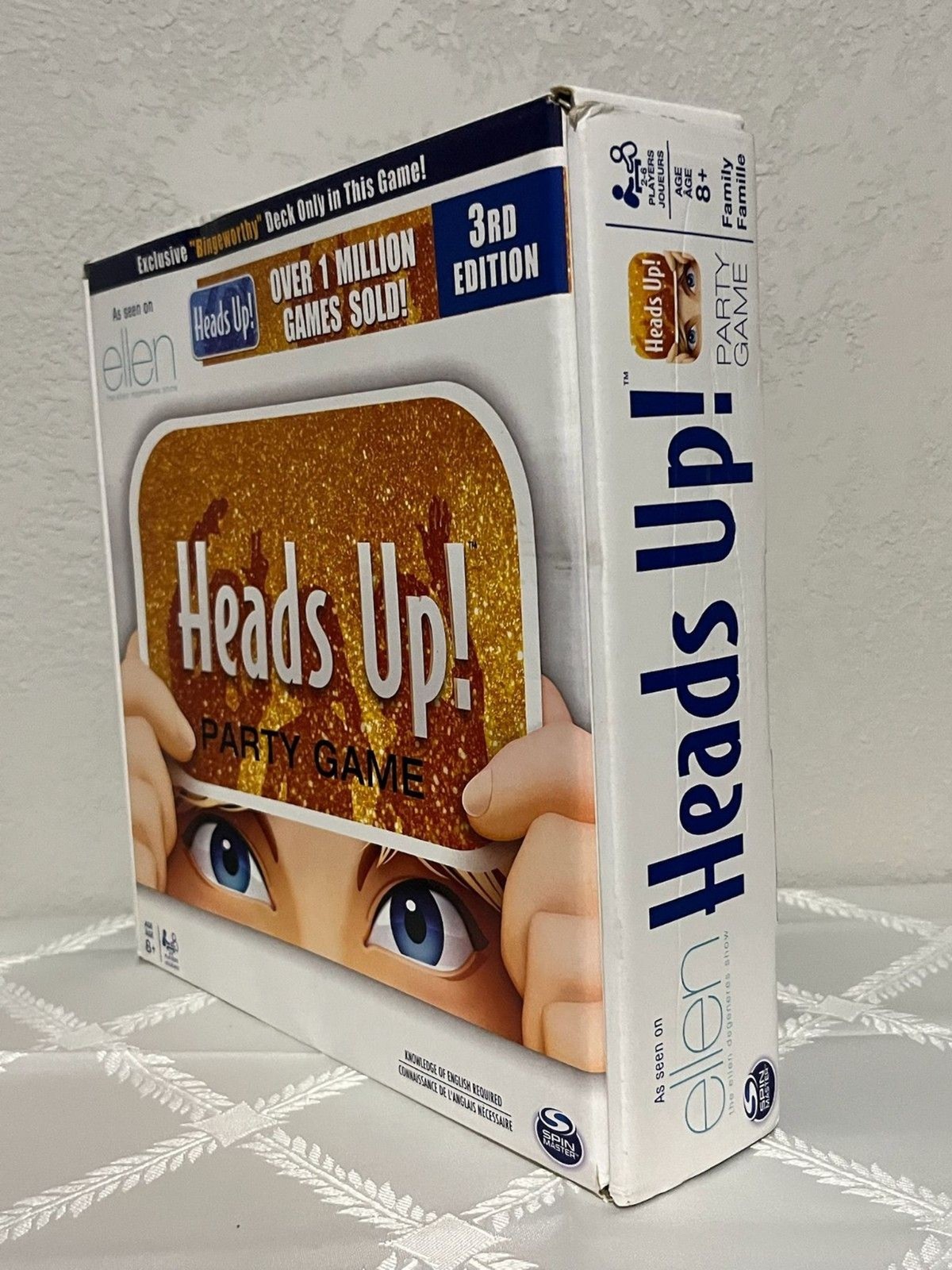 Heads Up Party Game – As seen on Ellen – 3rd Edition – New – Sealed