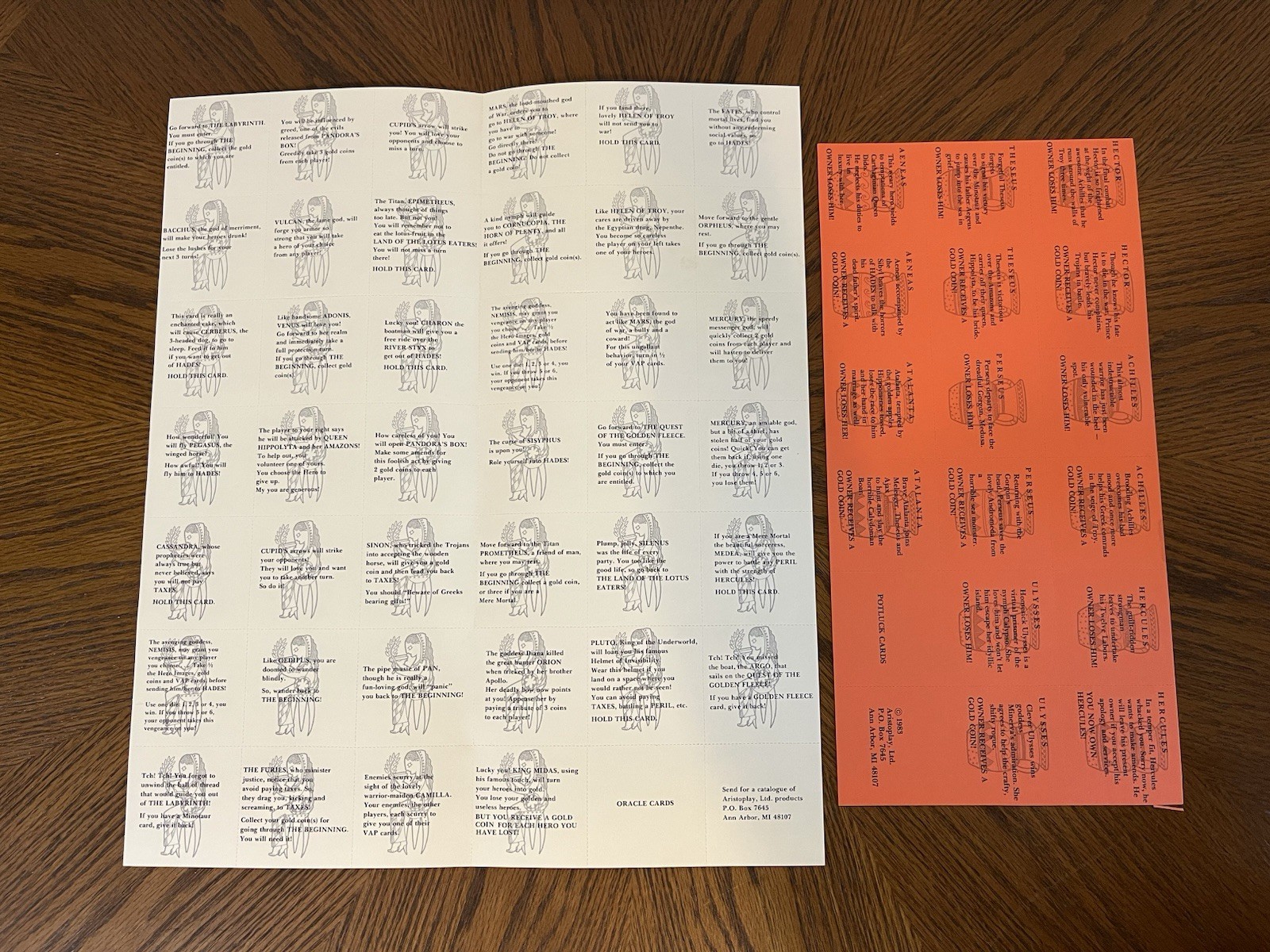 By Jove Board Game (1983 Aristoplay) Incomplete Read