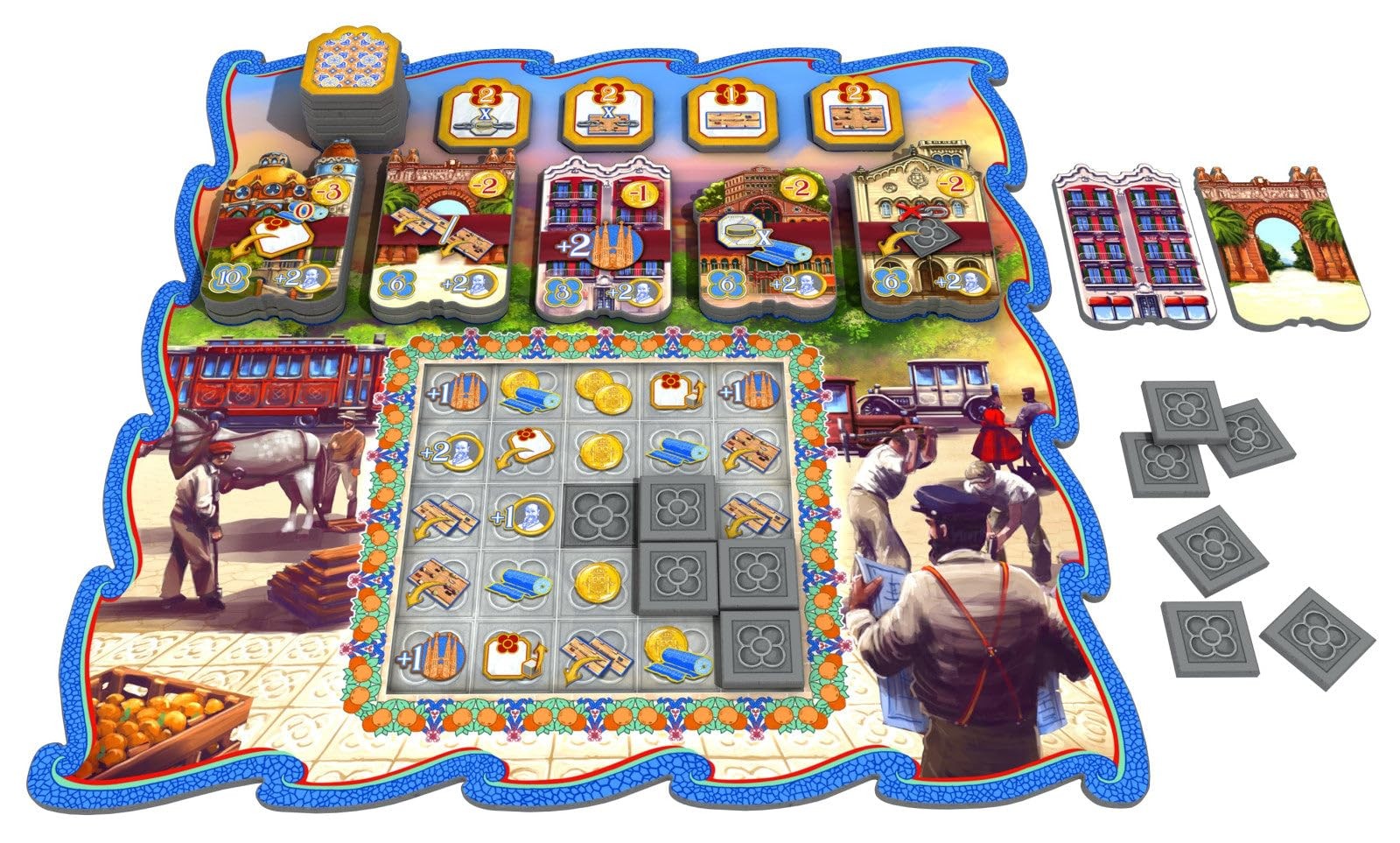 Barcelona – Board & Dice