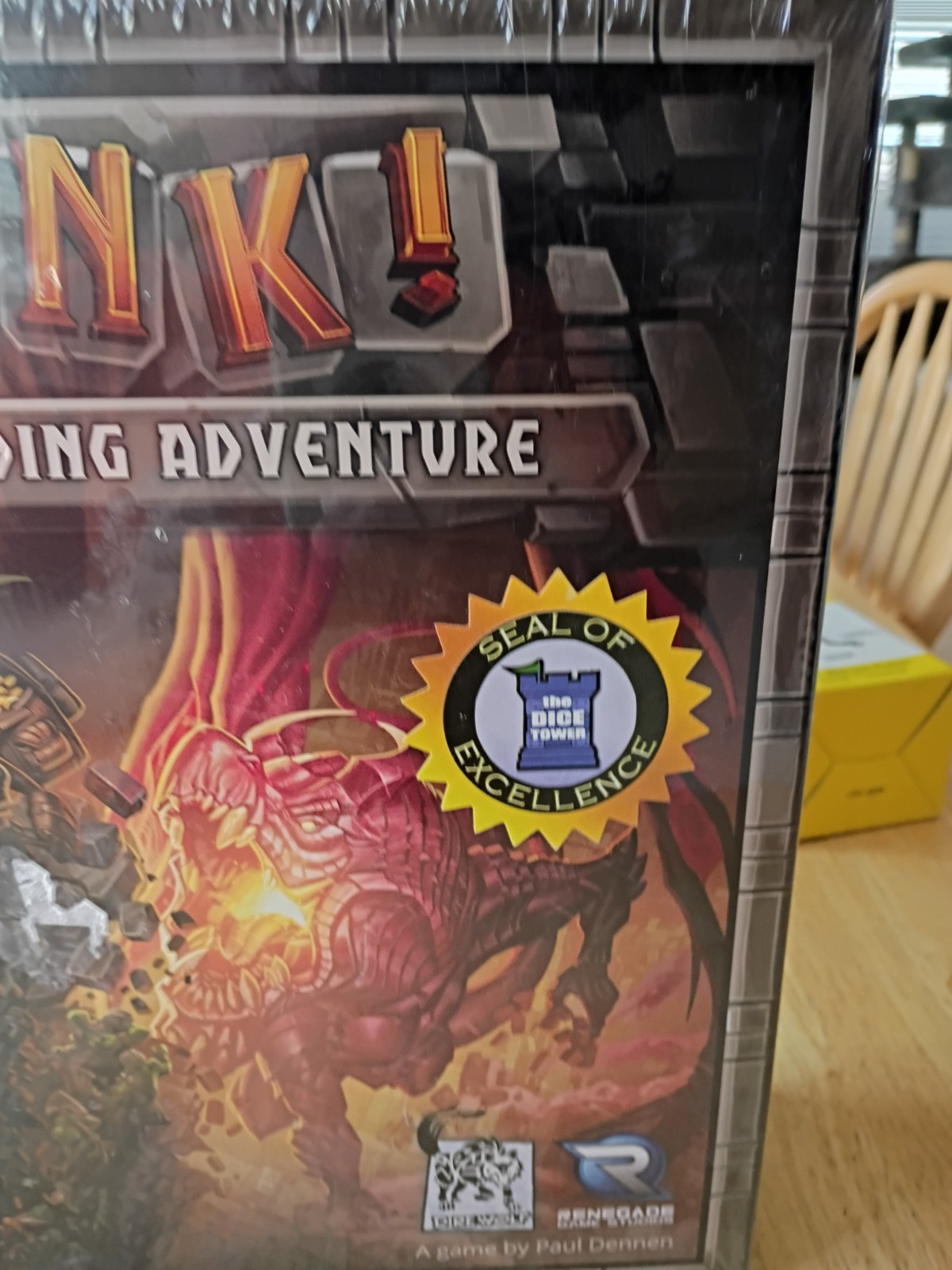 Clank! A Deck-Building Adventure Board Game Sealed Renegade Dire Wolf CLASSIC!!