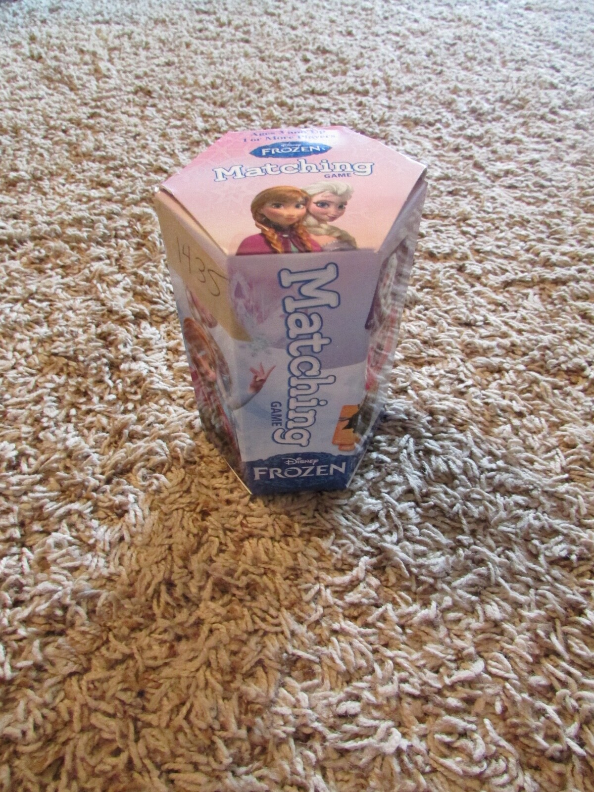 Disney Frozen Matching Game-36 Picture Tiles-Anna, Elsa, Kristoff, Olaf 2014 NIB