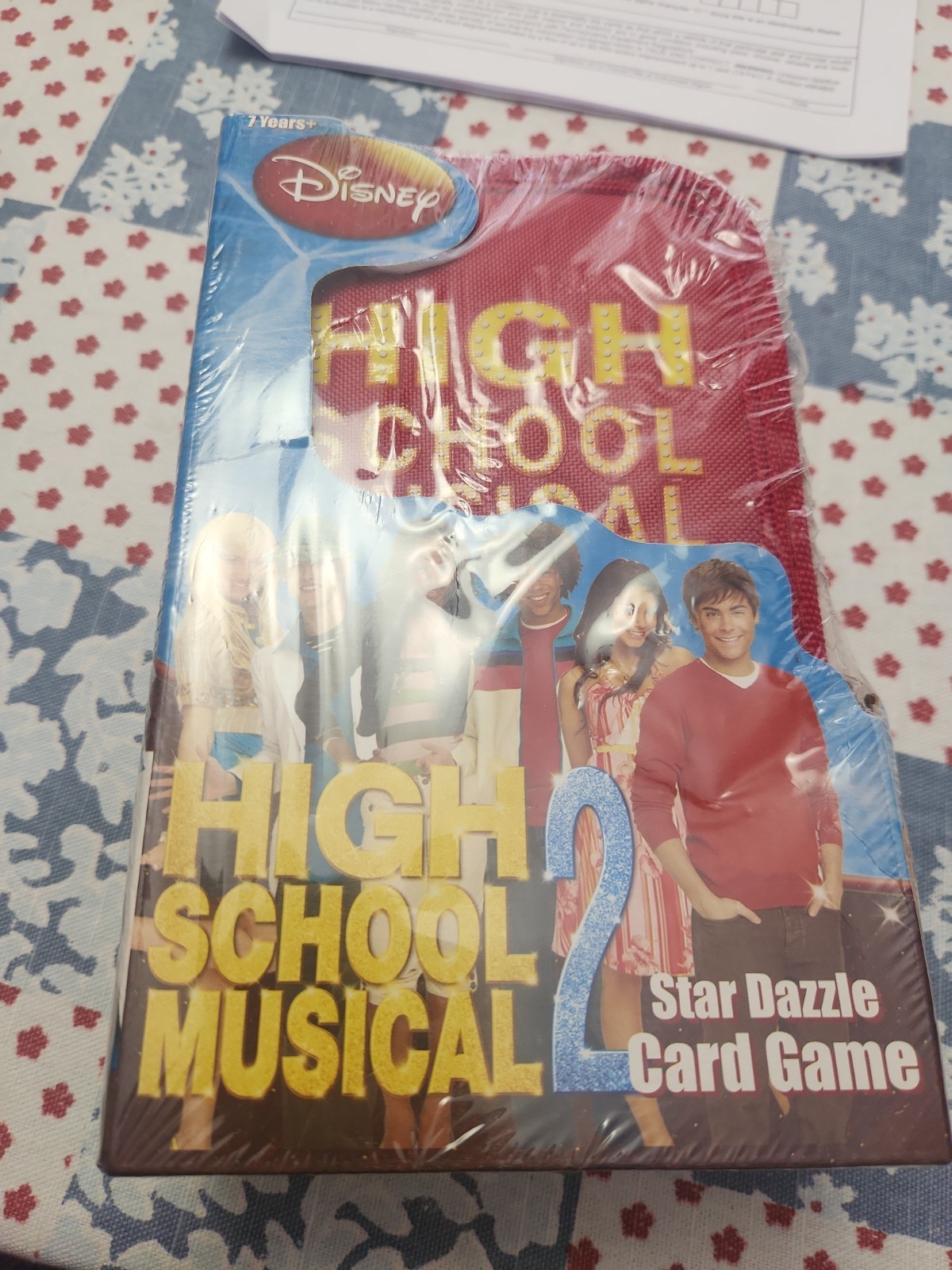 Disney High School Musical 2 ‘Star Dazzle’ Card Game Factory Sealed