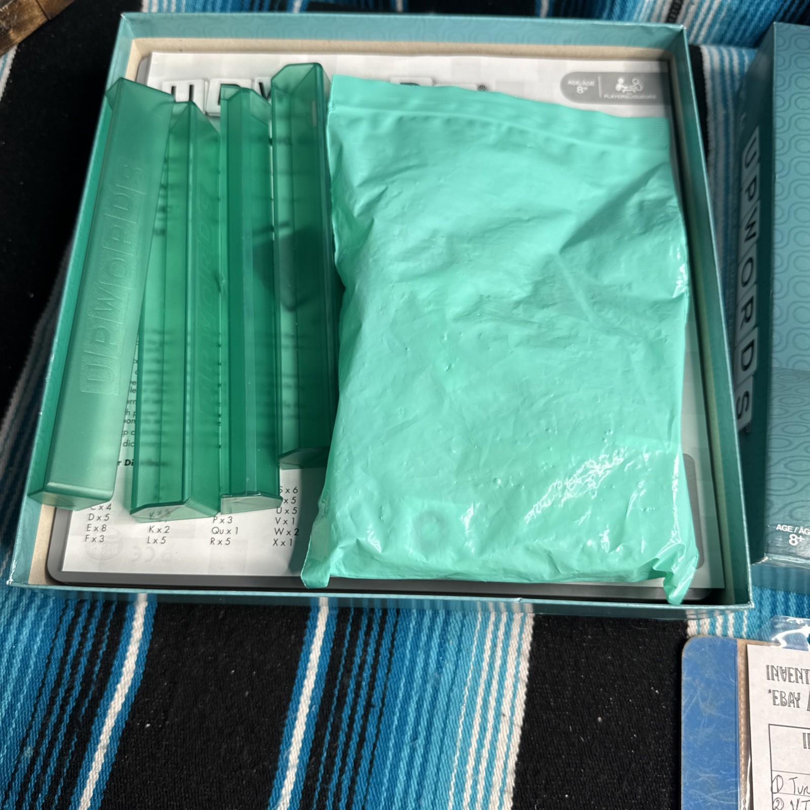 UpWords Board Game Quick Stacking & Word Hacking, Complete 2 My Knowledge