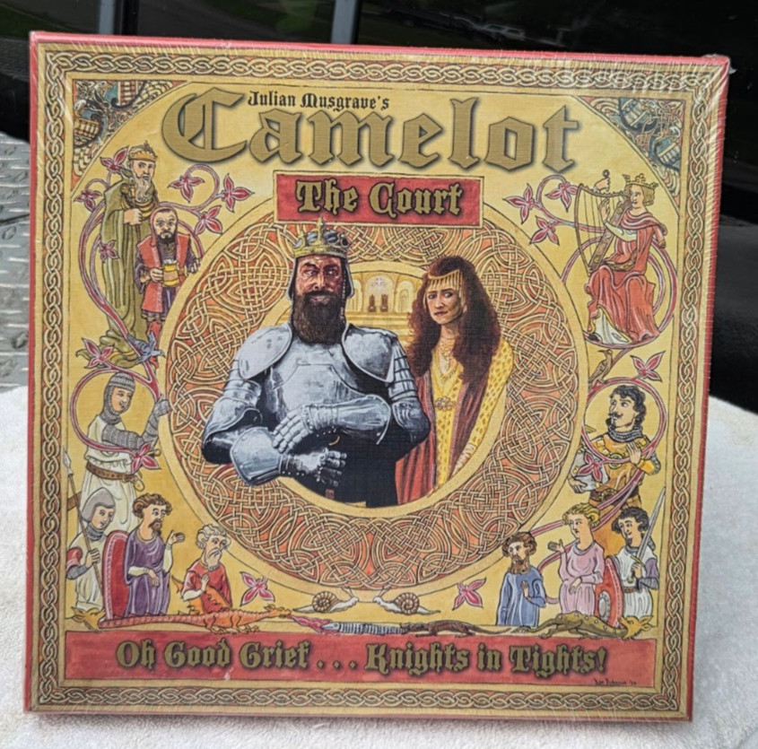 Julian Musgrave’s Camelot The Court Boardgame Knights In Tights Board Game New