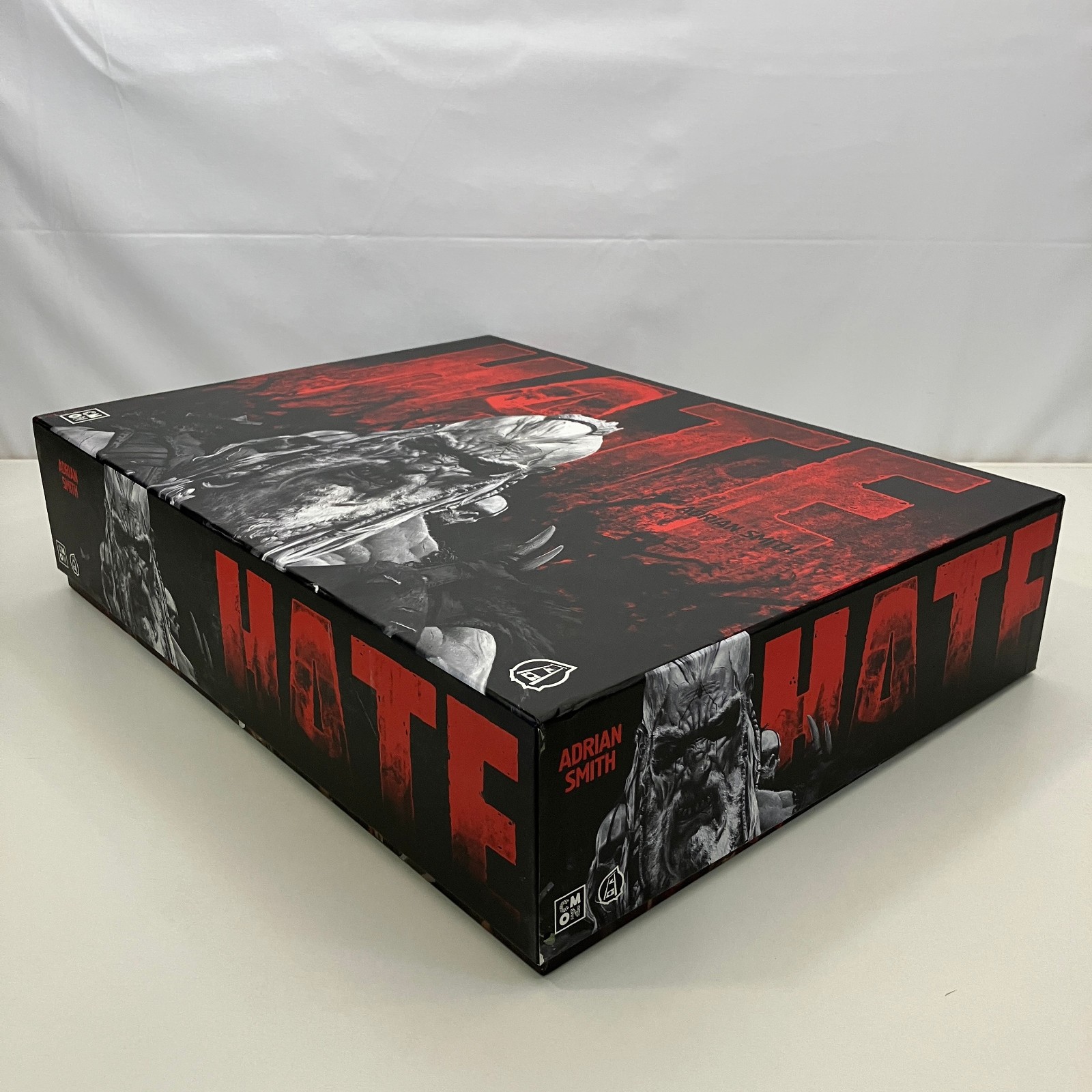 Adrian Smith HATE Mature Board Game 2019 CMON Guillotine Games 2-6 Players VGC