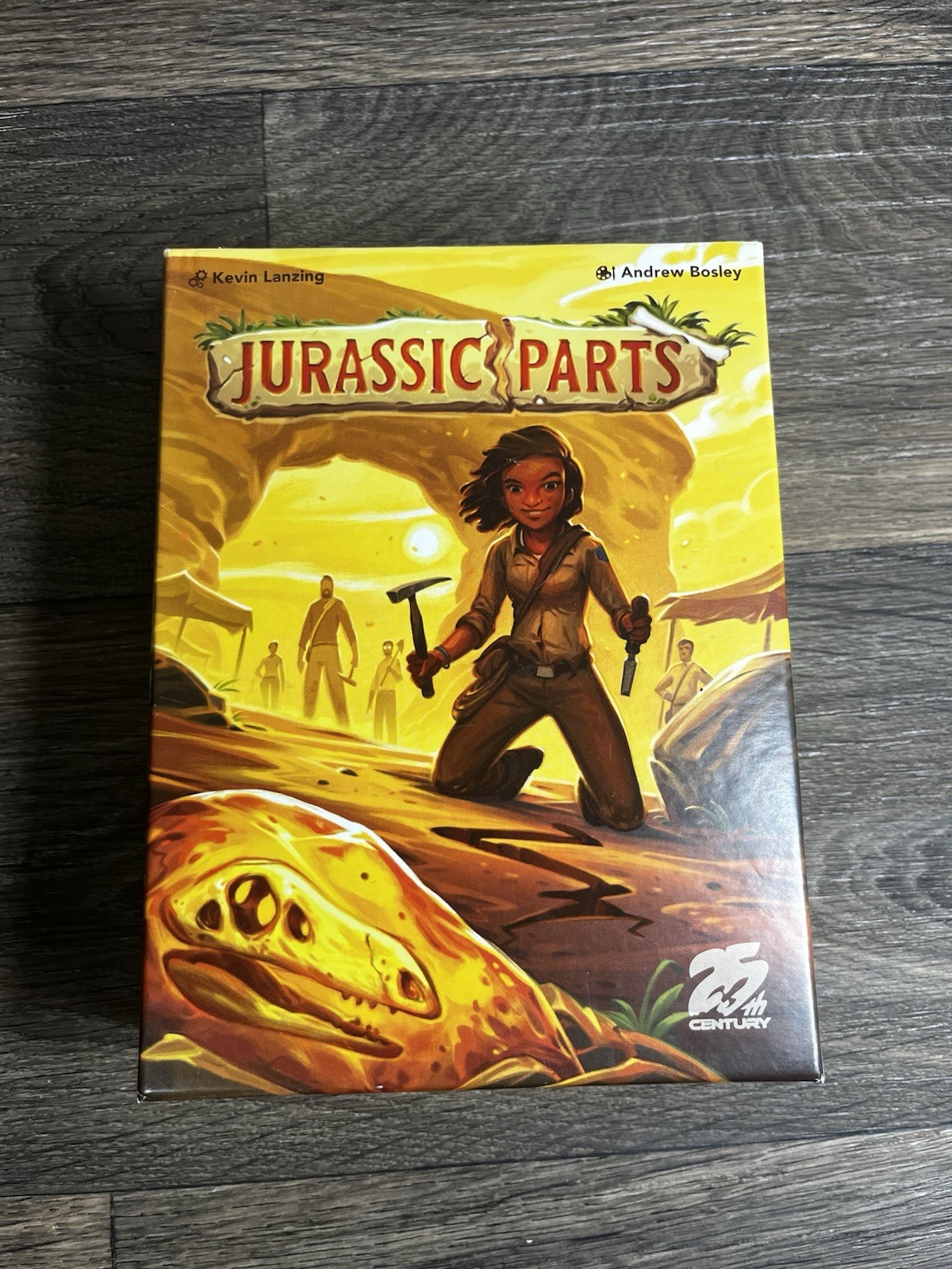 Jurassic Parts Board Game 2020 25th Century Games Complete
