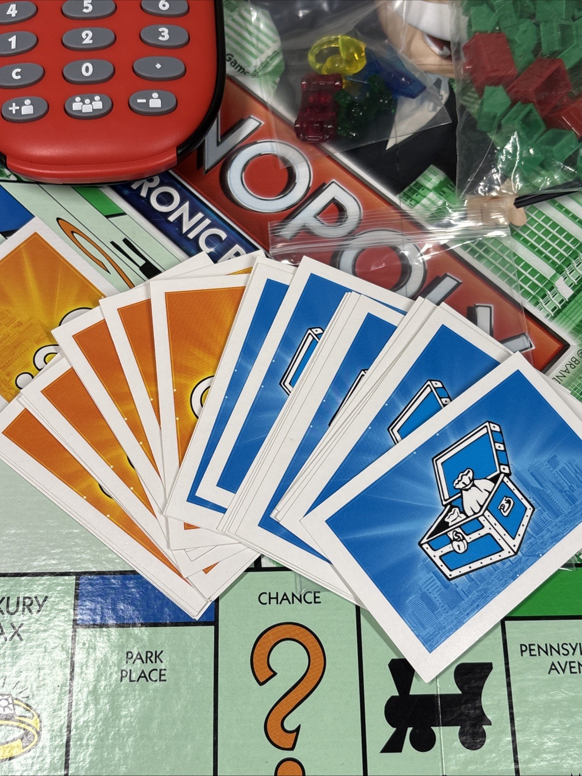 Monopoly Electronic Banking COMPLETE UNIT WORKS Hasbro 2013 Bank Cards