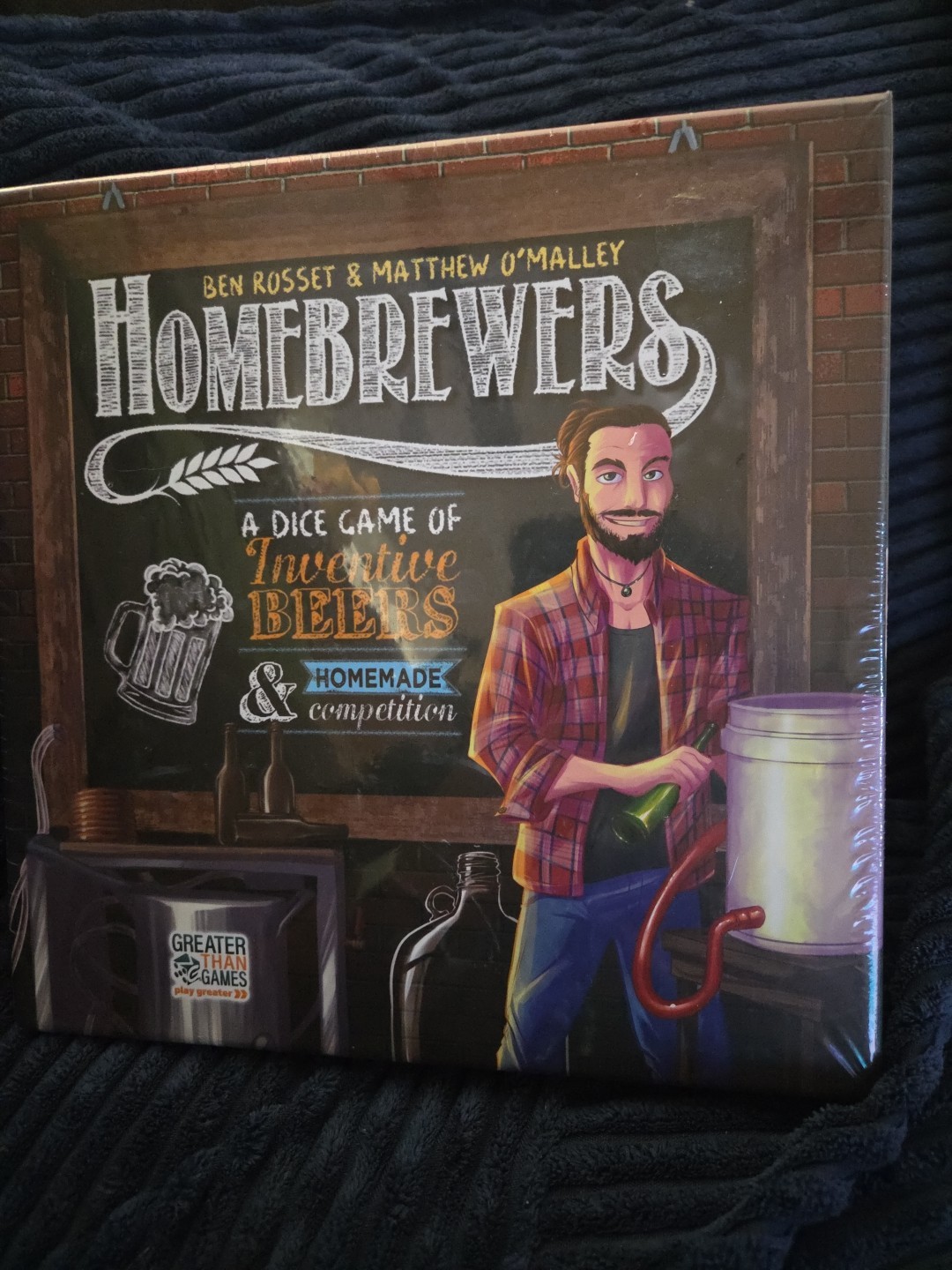 Homebrewers: A Dice Game Of Inventive Beers Strategy Family Board Game Sealed