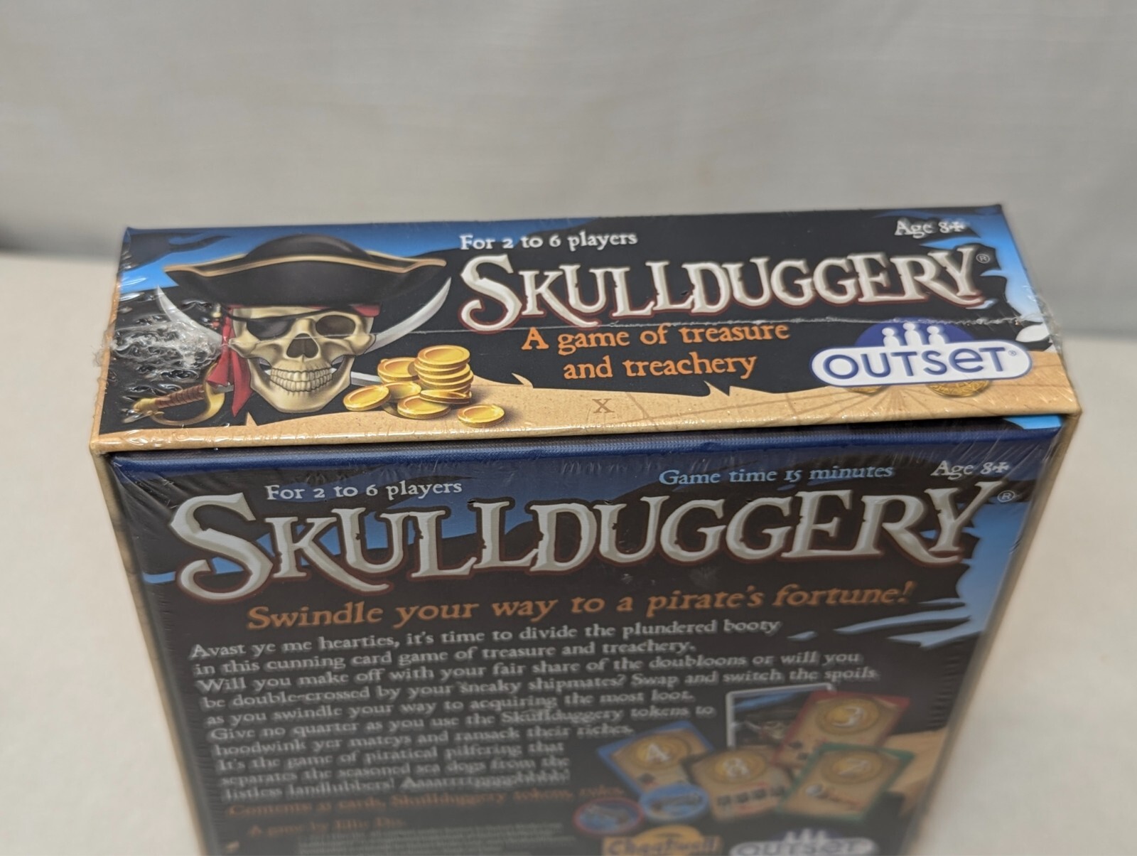 Skullduggery: A Game of Treasure & Treachery, Outset Games, 2023, 2-6 Players