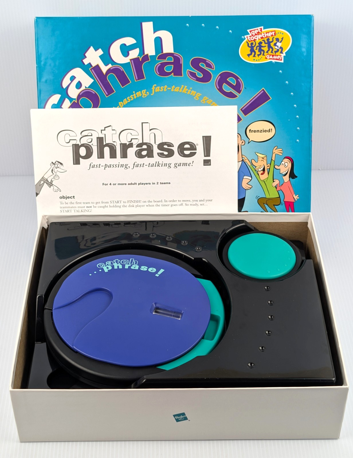 Catch Phrase Board Game 100% COMPLETE 1994 Vintage Timer Tested & Works