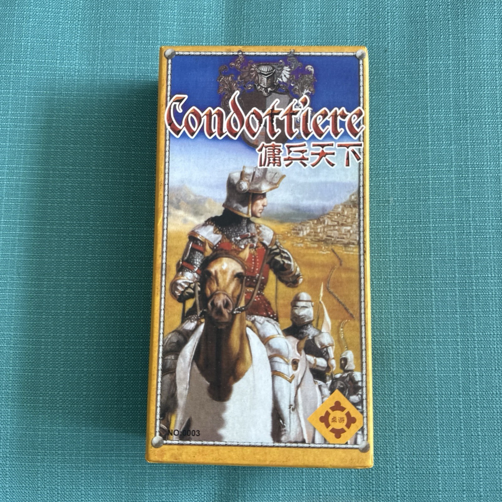 Condottiere Chinese Edition Fantasy Flight Games 2007 Complete