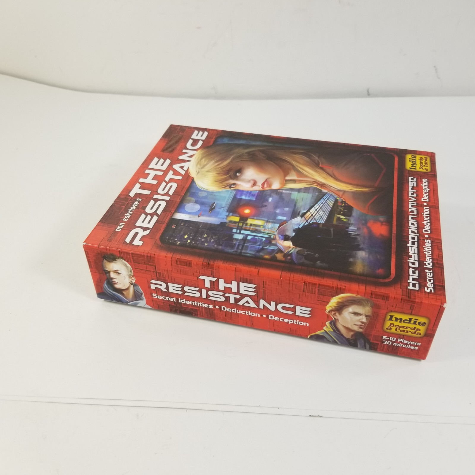 Don Eskridge The Resistance Game Indie Boards & Cards Complete