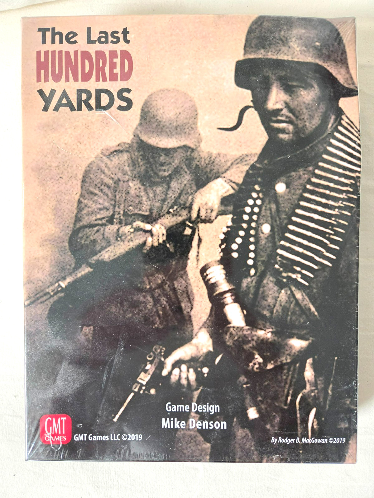 The Last Hundred Yards Base Game 2nd Printing by GMT Games NEW UNOPENED