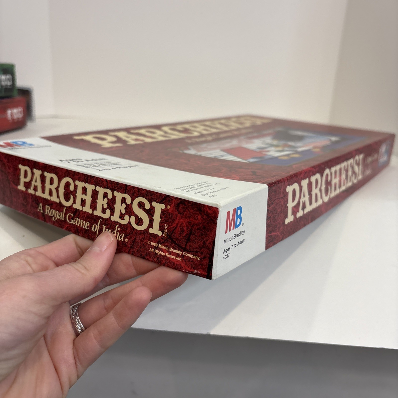 1989 Milton Bradley – Parcheesi Board Game – INCOMPLETE