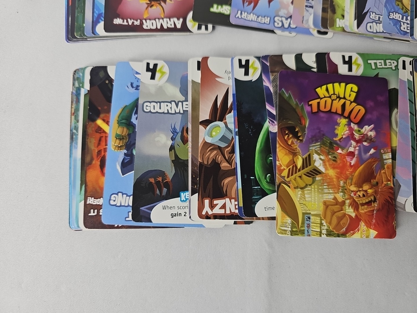 King Of Tokyo Replacement Part / Piece – 66 Cards
