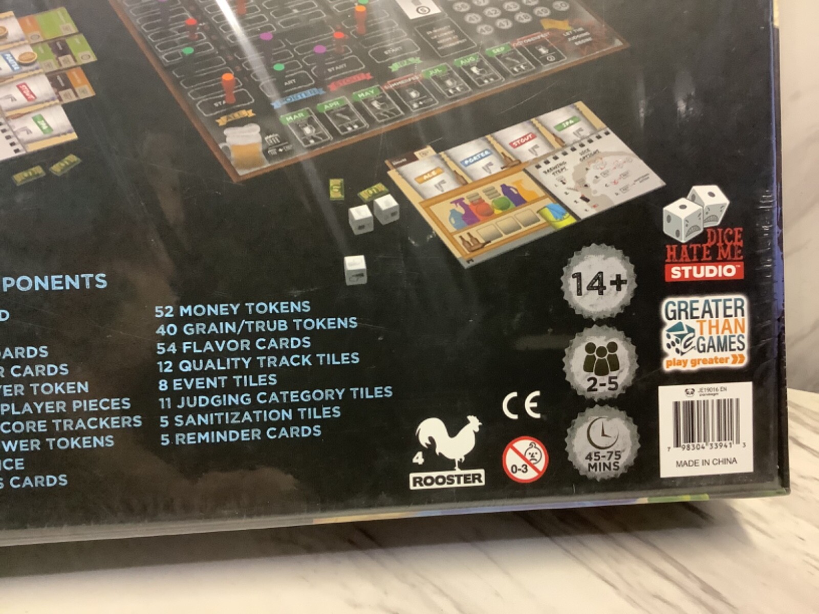 HOMEBREWERS Board Game BRAND NEW Greater Than Games DICE HATE ME STUDIO