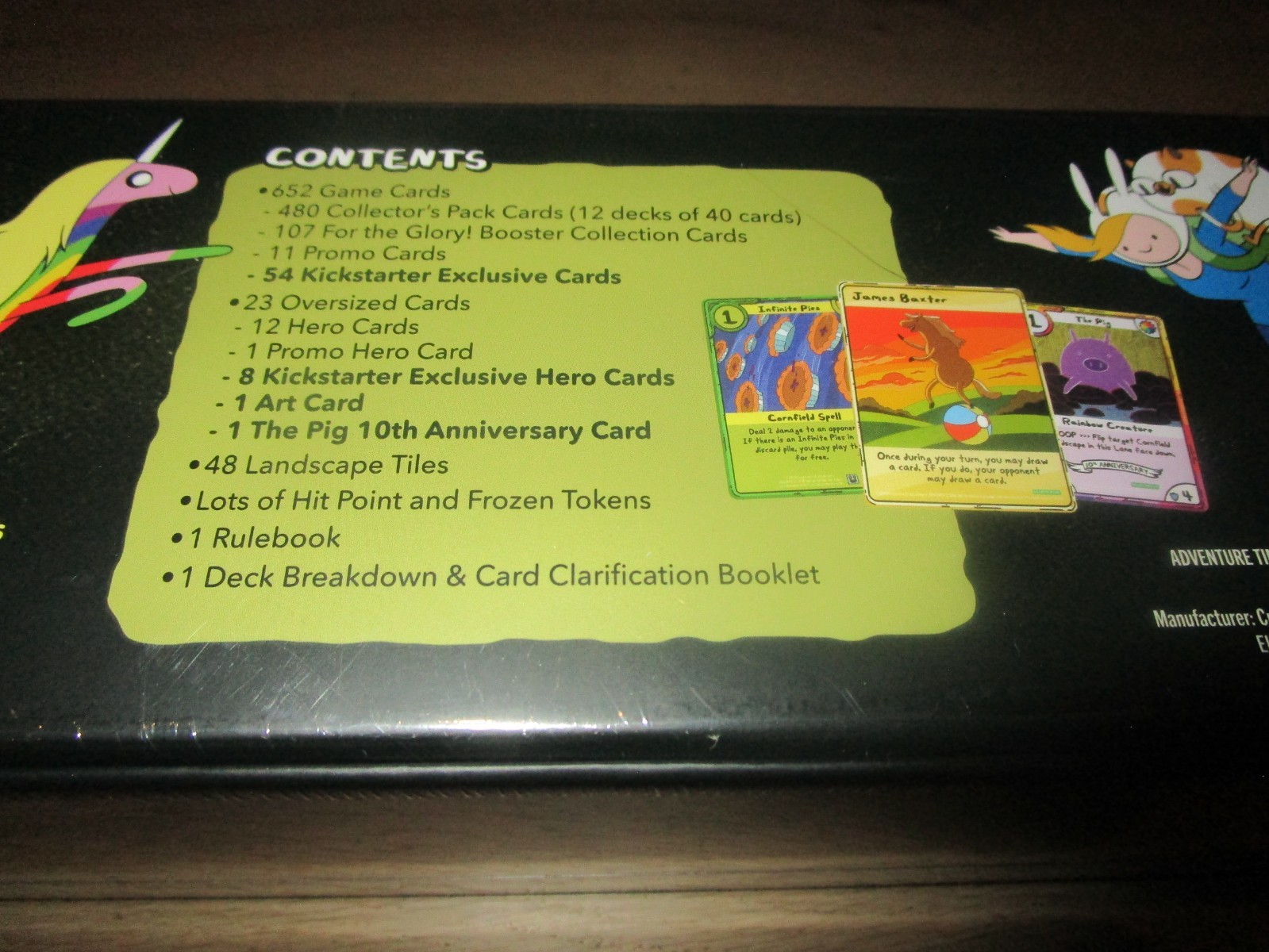 NEW Sealed Adventure Time Card Wars: Ultimate Collection Kickstarter Cryptozoic