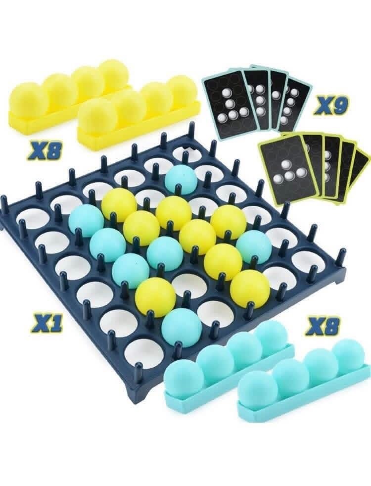 Bounce Ball Game For Adults Teens And Kids 9 Cards Different Patterns New In Box