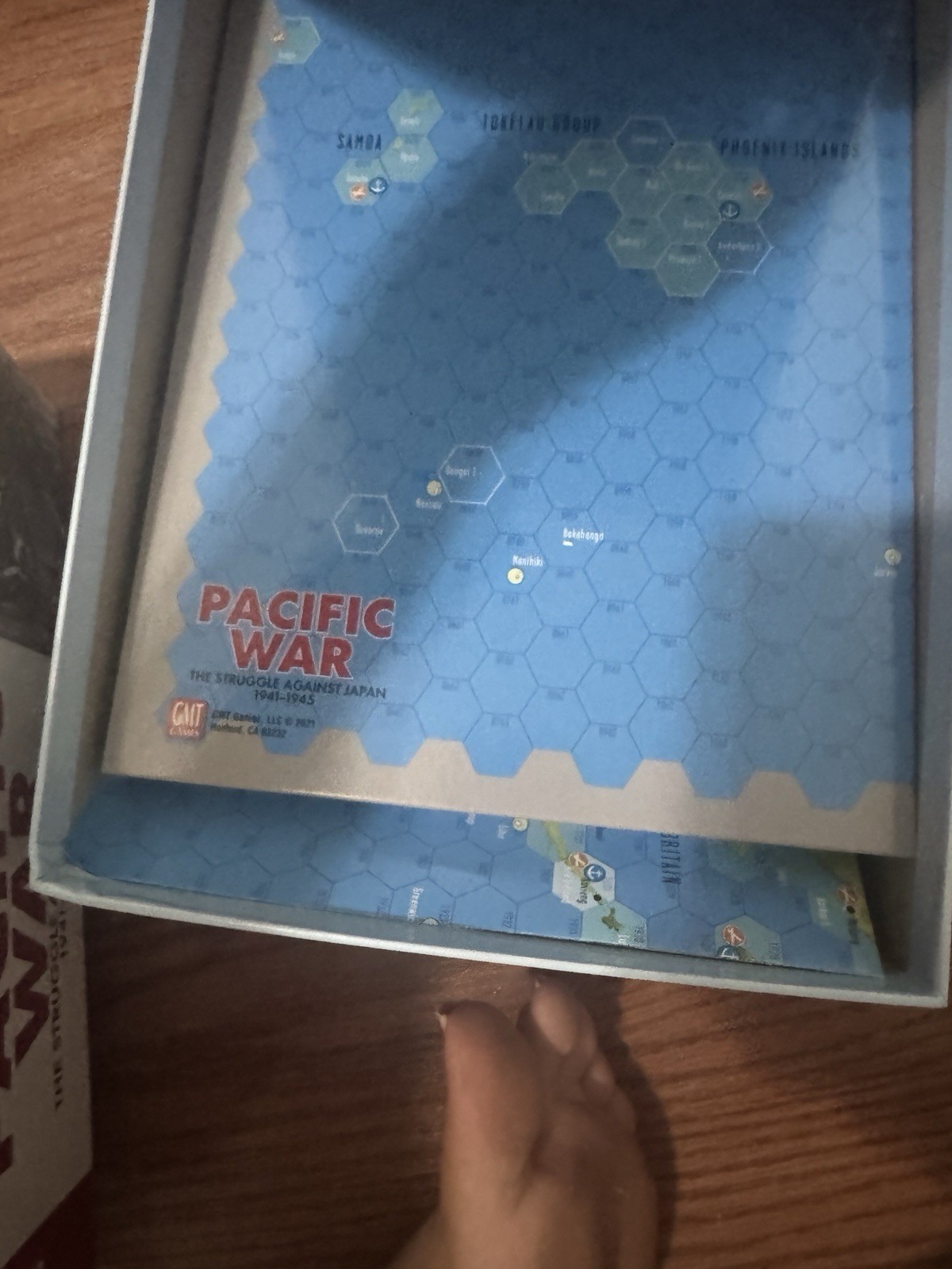 GMT Games Pacific War: The Struggle Against Japan 1941-1945 War Board Game, 2 P…